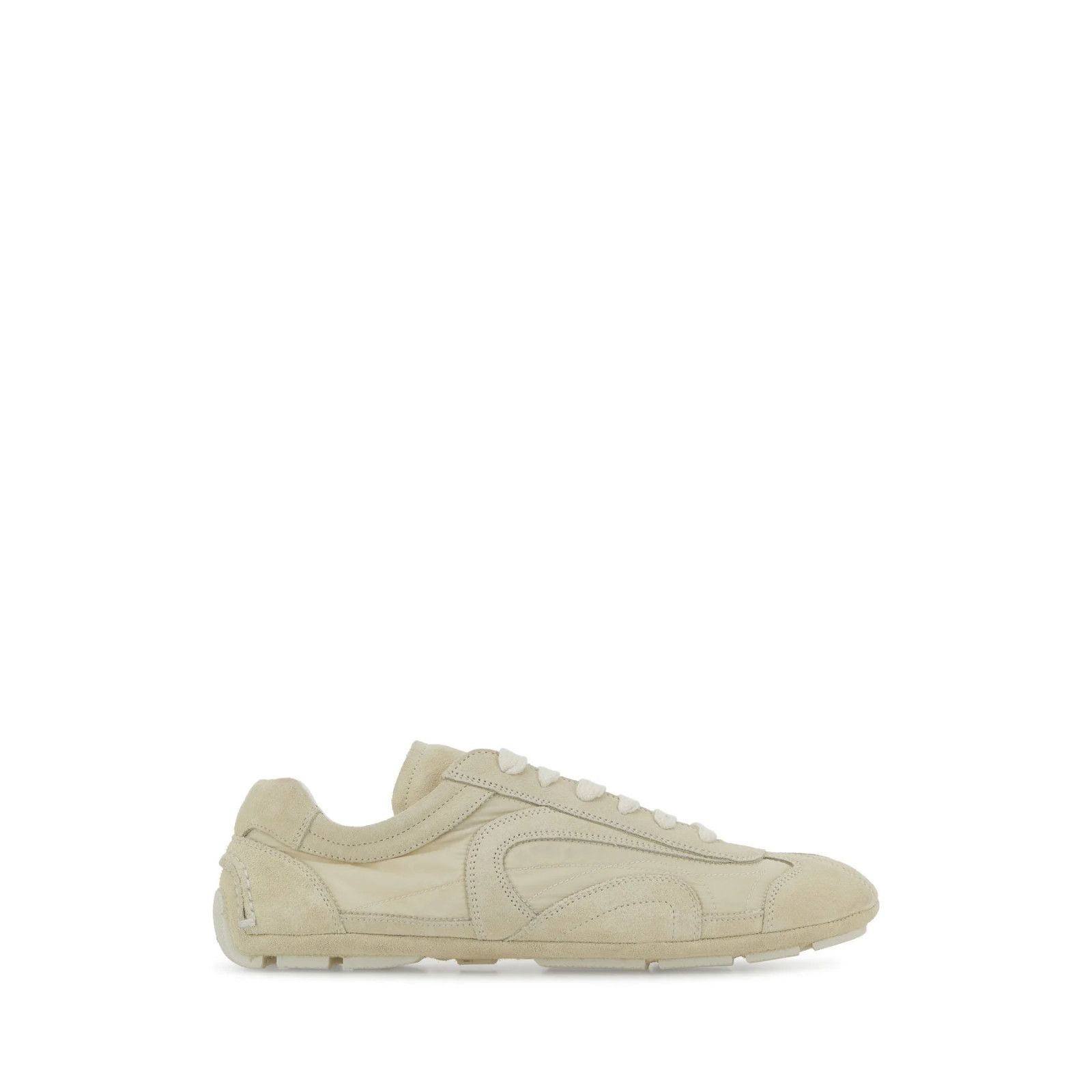 PRADA Montecarlo Re-Edition 2005 $1120 Ivory Sneakers New &