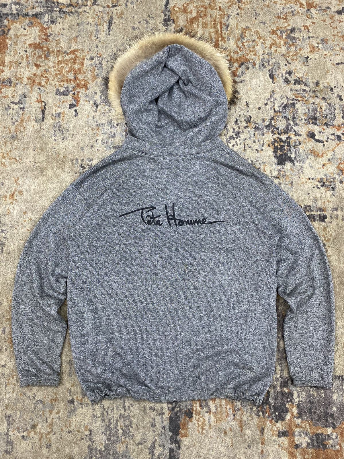 If Six Was Nine × Japanese Brand × Tete Homme Faux fur hoodie TETE homme japanese brand Size US L / EU 52-54 / 3 - 2 Thumbnail