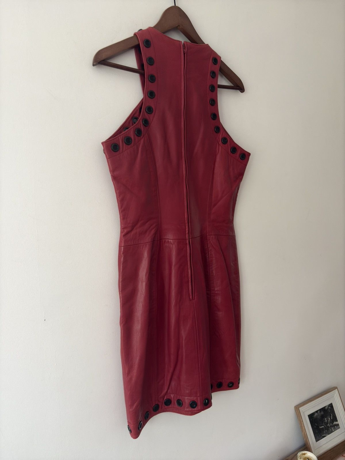 Michael Hoban Michael Hoban North Beach Leather Dress – Premium Lambskin Size L / US 10 / IT 46 - 7 Thumbnail