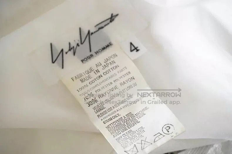 Yohji Yamamoto Yohji Yamamoto Long Sleeve Shirt with Pattern Size US L / EU 52-54 / 3 - 4 Thumbnail