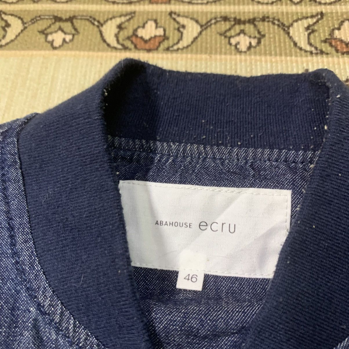 ABAHOUSE ABAHOUSE BOMBER JACKET DENIM Size US M / EU 48-50 / 2 - 8 Thumbnail