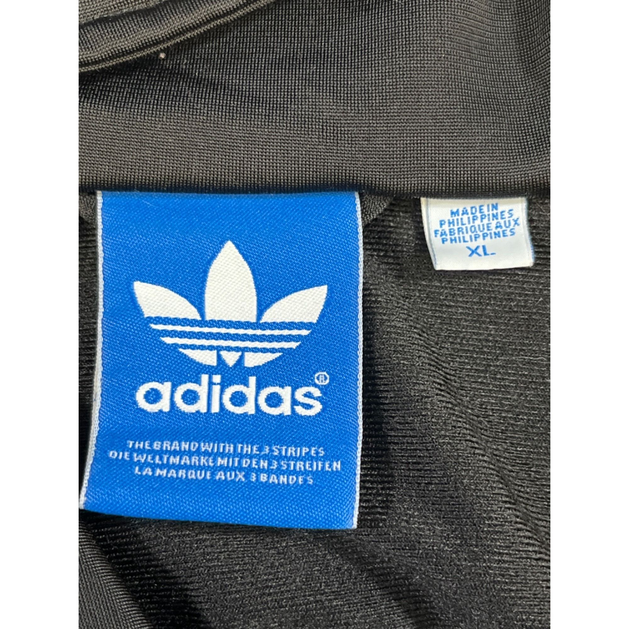 Adidas Adidas Men's Black & White Track Athletic Sweater Size XL SK Size US XL / EU 56 / 4 - 5 Thumbnail