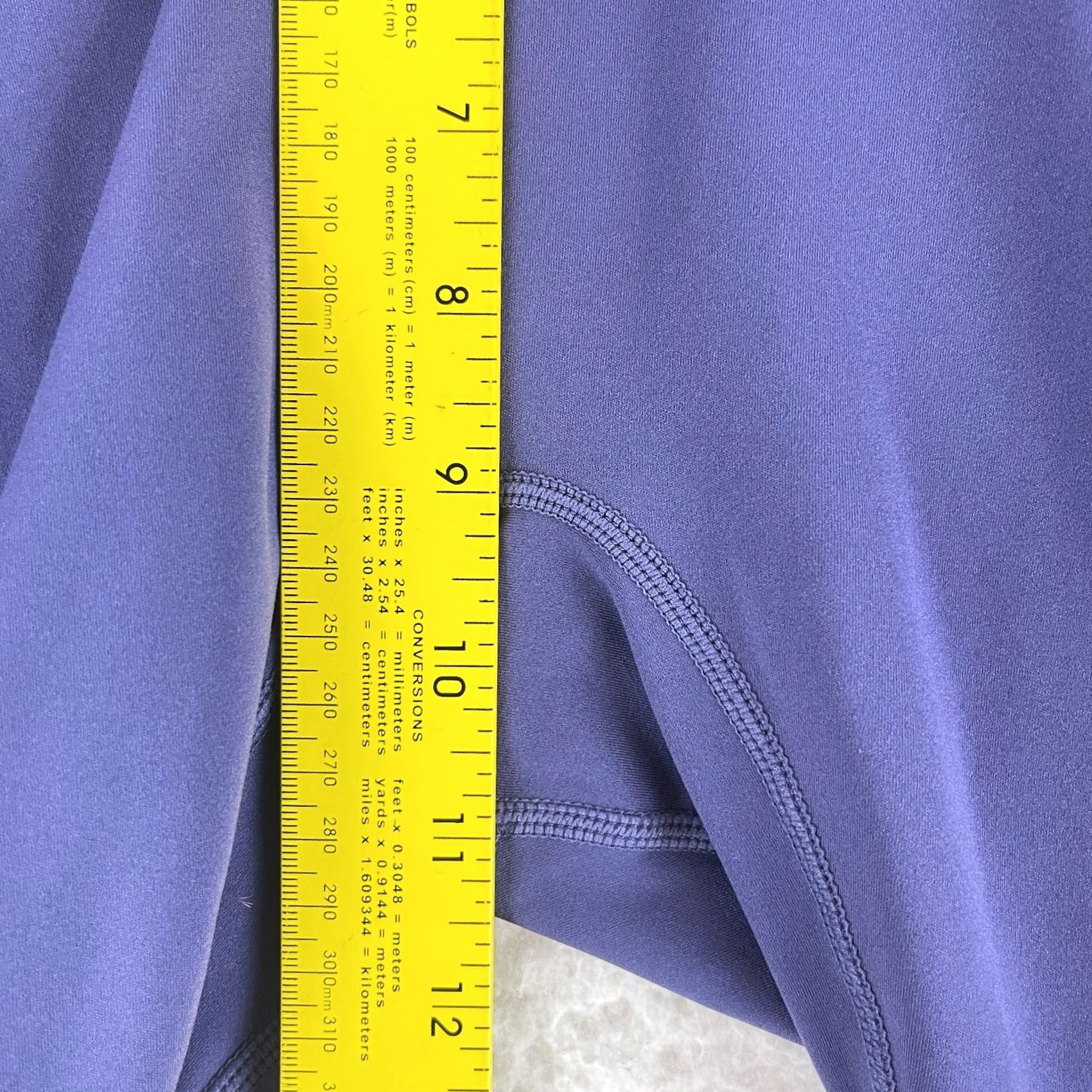 Fabletics Fabletics Motion 365 Purple Full Length Leggings Womens Pull On Stretch Size S Size 27" / US 4 / IT 40 - 6 Thumbnail
