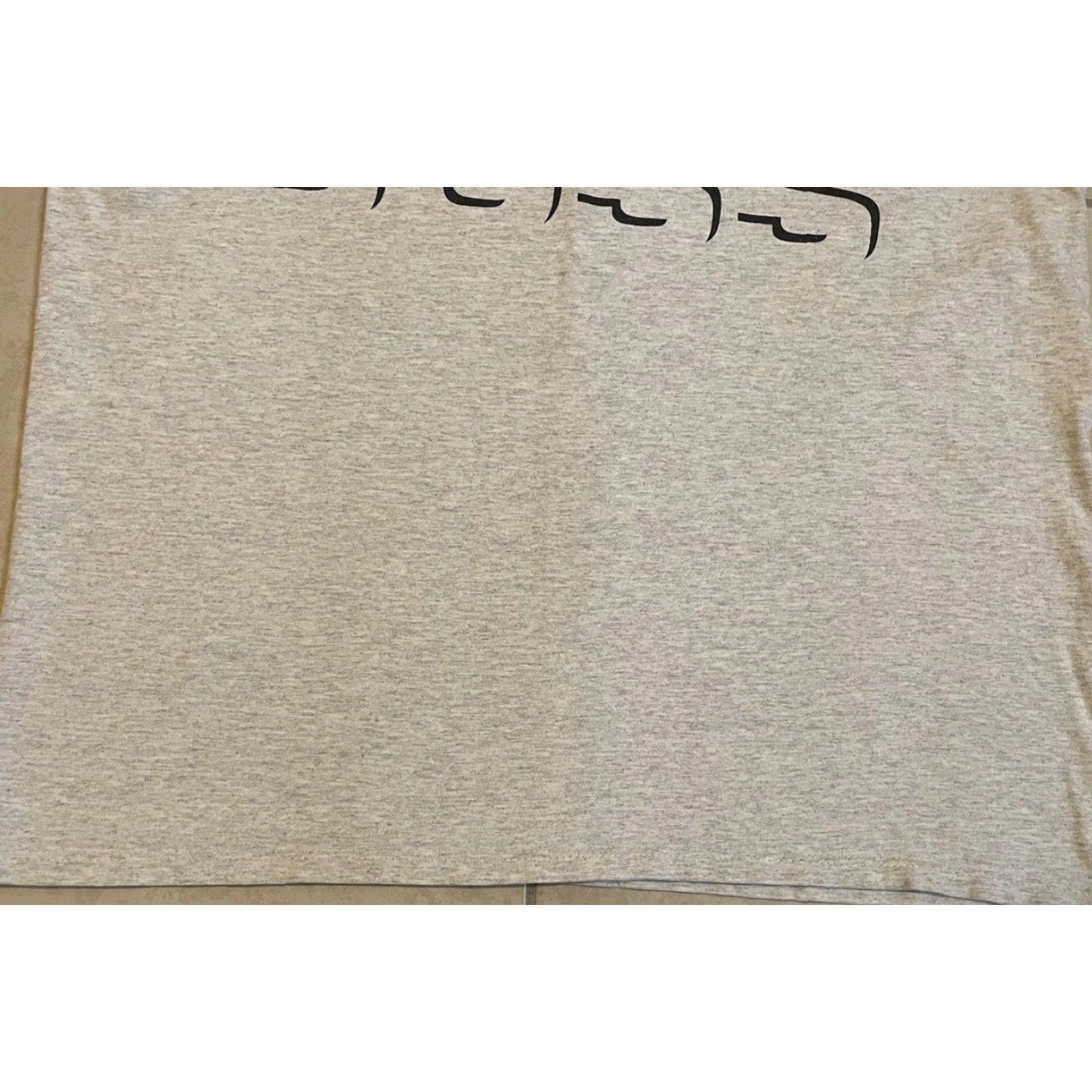Vintage VINTAGE 90s Boss Faded Shirt L Gray Mens T-Shirt Short Sleeve Rock Punk Hip Hop Funny Joke 80s 90s USA Single Stitch Vintage Shirt Size US L / EU 52-54 / 3 - 4 Thumbnail