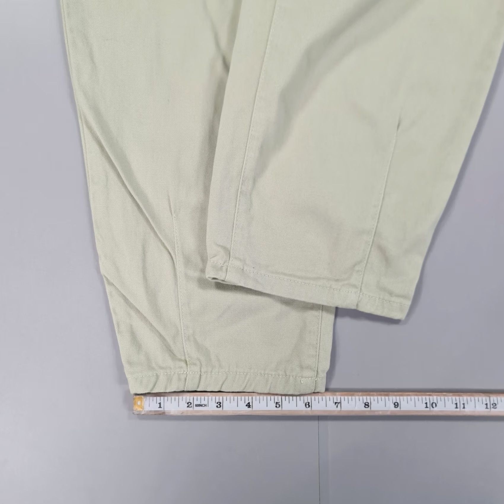 Vintage Phase Eight Womens Jeans Green 10 UK Capri Elastic Waist Jeans Women 5-Pocket Denim High Rise Cropped 24in inseam Regular" Size 32" / US 10 / IT 46 - 5 Thumbnail