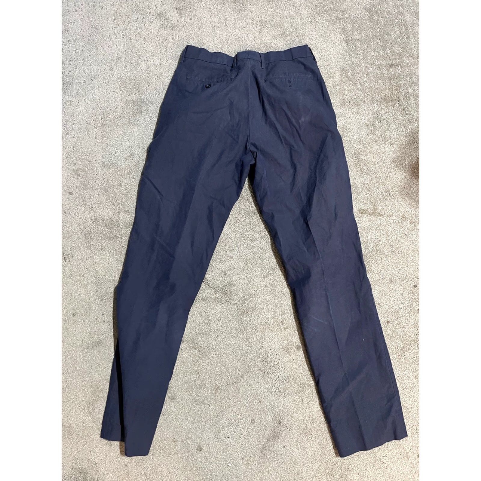 Banana Republic VINTAGE Banana Republic Pants Mens 30x32 Blue Non Iron Standard Fit Dress Slacks Size US 30 / EU 46 - 3 Thumbnail