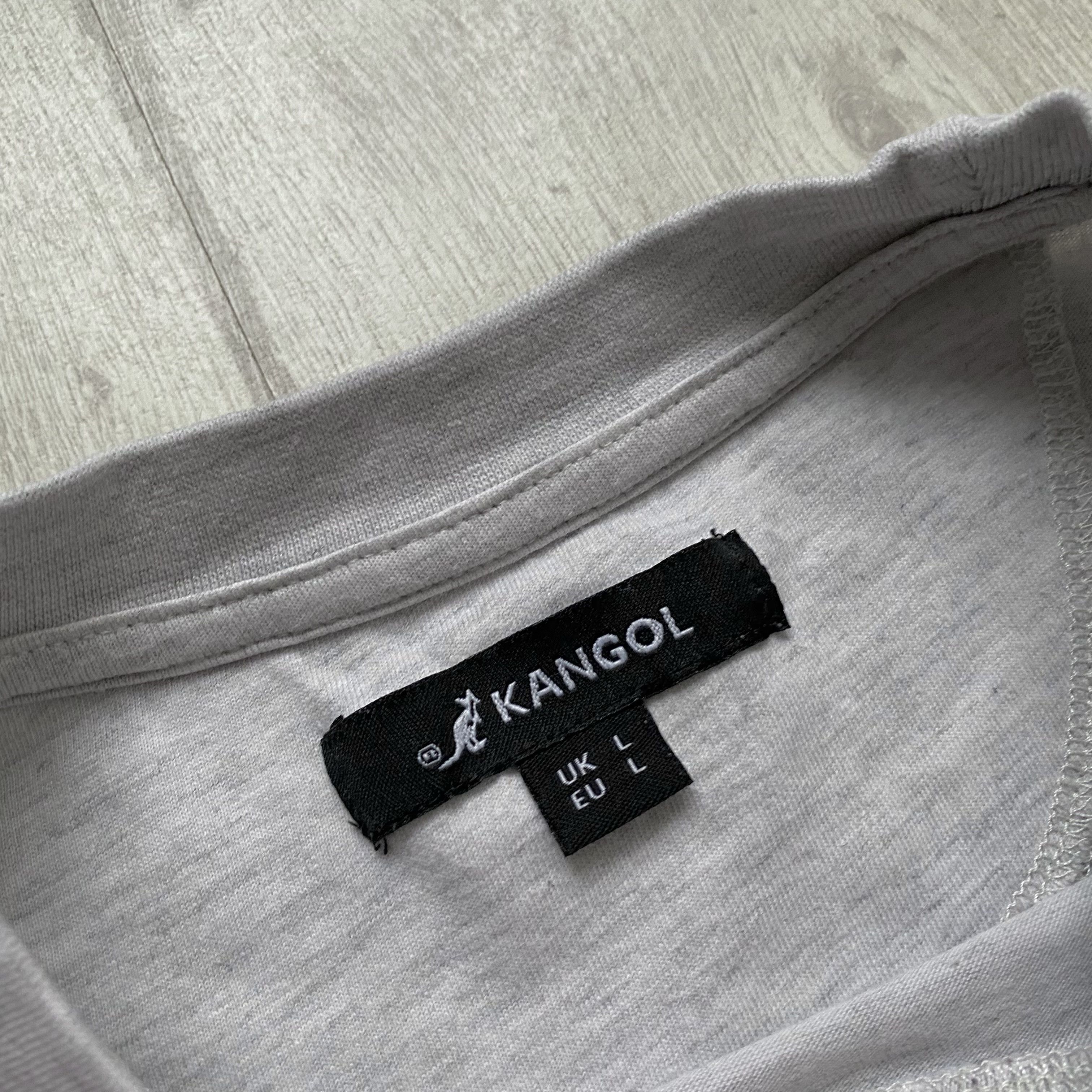 Kangol 🦘Vintage 90s Kangol Centre Logo Boxy Tee rap style Size US L / EU 52-54 / 3 - 7 Thumbnail
