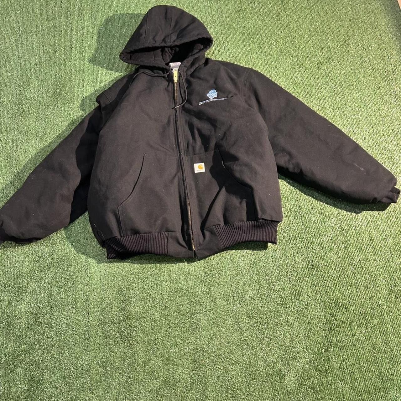 Carhartt Carhartt black jacket with embroidered logo Size XL 2011 Size US XL / EU 56 / 4 - 1 Thumbnail