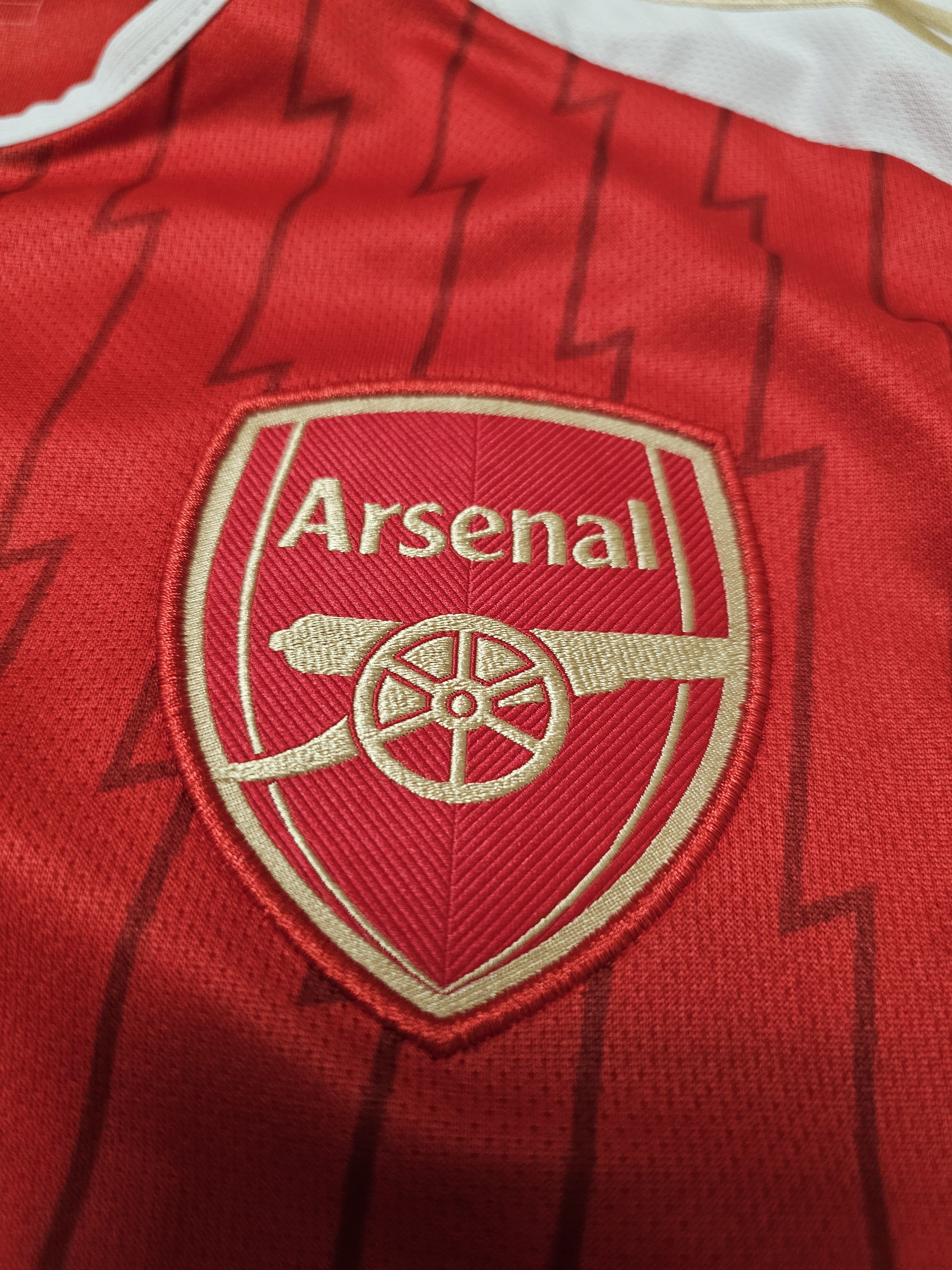 Adidas ARSENAL 2023 2024 HOME ODEGAARD FOOTBALL SOCCER JERSEY Size US S / EU 44-46 / 1 - 4 Thumbnail