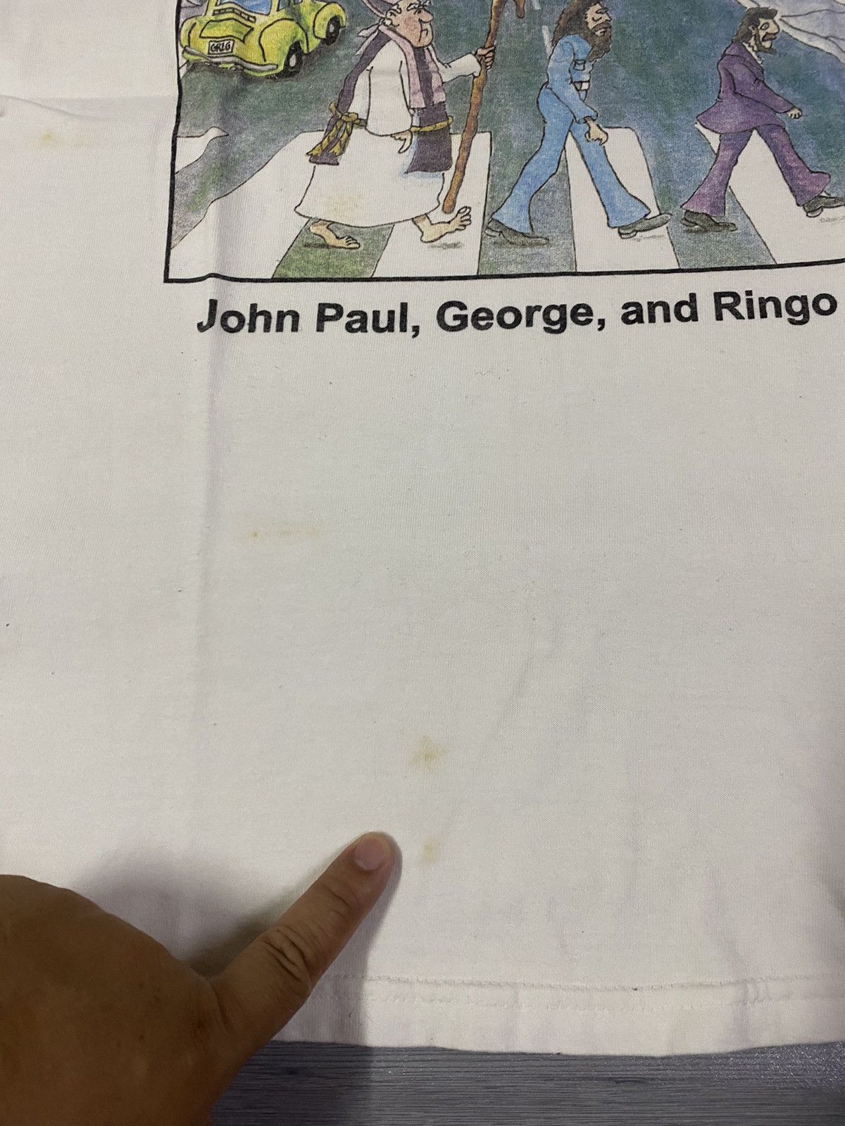 Band Tees Vintage 1998 John Paul, George And Ringo Size US S / EU 44-46 / 1 - 9 Thumbnail