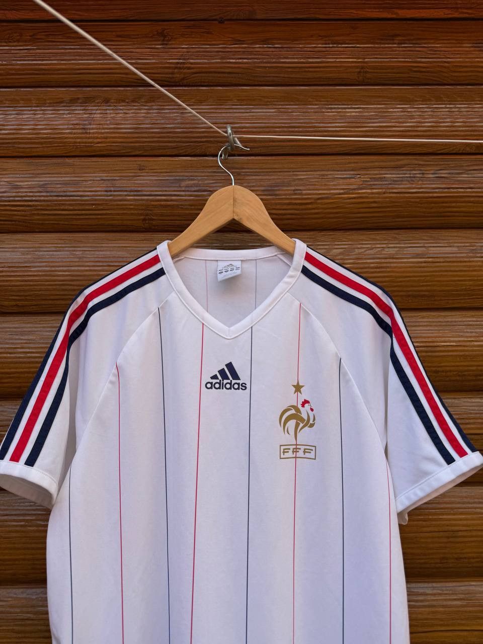 Adidas FRANCE NATIONAL TEAM 2009/2010 FOOTBALL SHIRT JERSEY ADIDAS Size US M / EU 48-50 / 2 - 2 Thumbnail