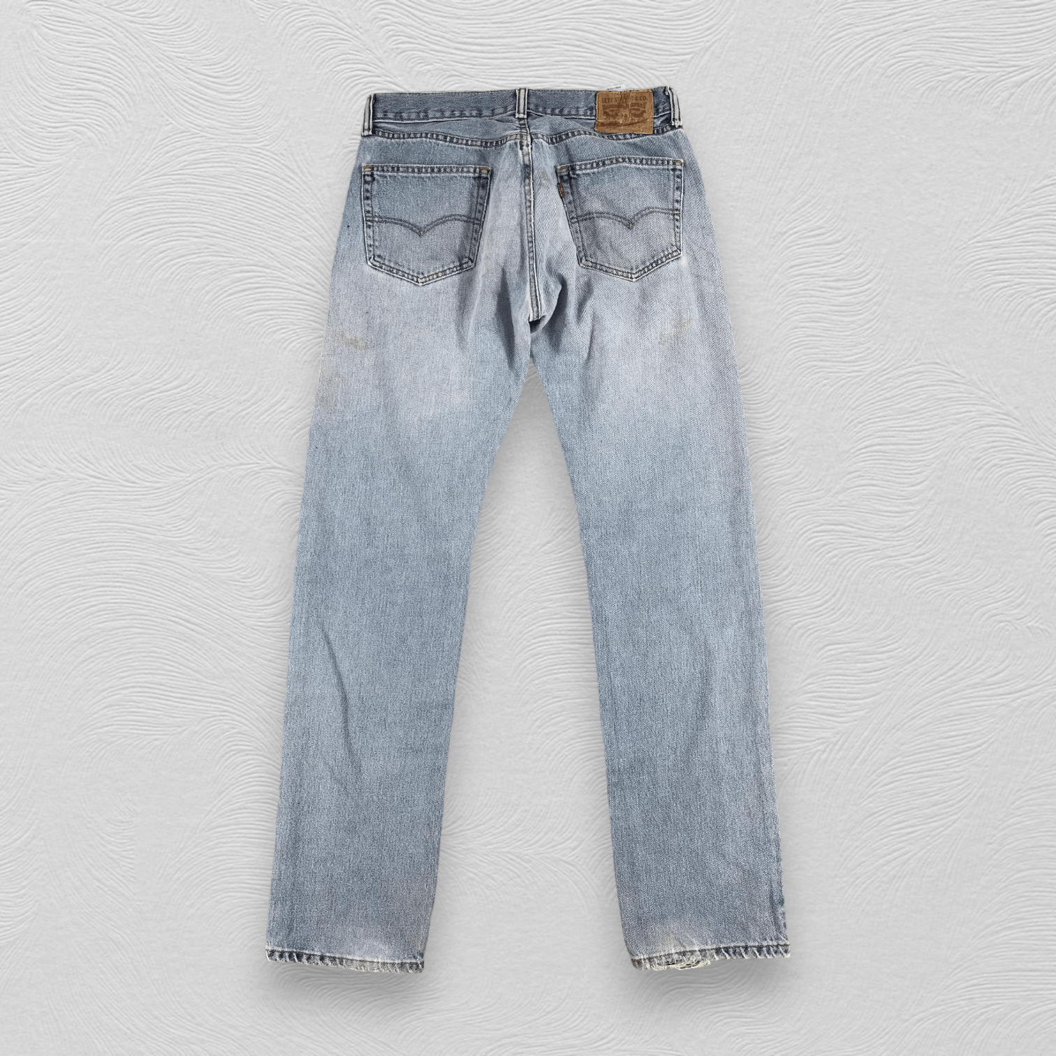 Levi's Vintage Levis 505 Jeans Medium Wash Denim KJ563 Size US 33 - 2 Thumbnail