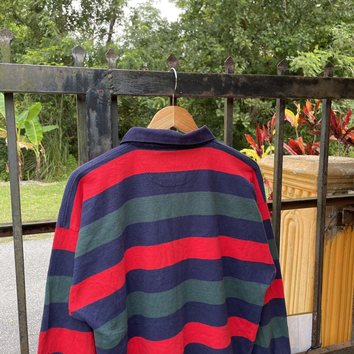 Vintage 🔥Vintage Oxford University Multicolour Striped Rugby Shirts Size US L / EU 52-54 / 3 - 3 Thumbnail