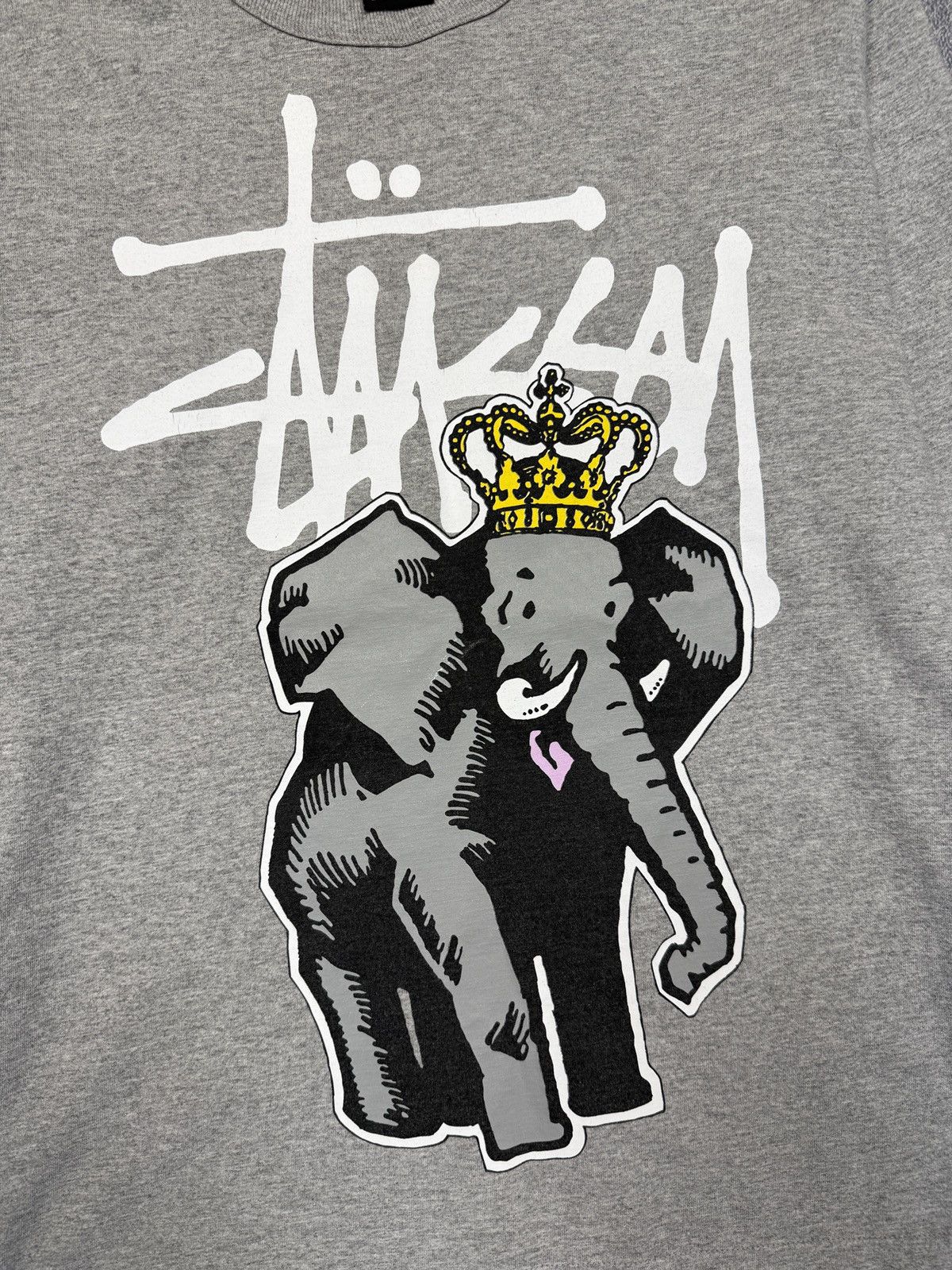 Stussy Stussy Elephant Crewneck Y2K Sleeve Size US M / EU 48-50 / 2 - 3 Thumbnail