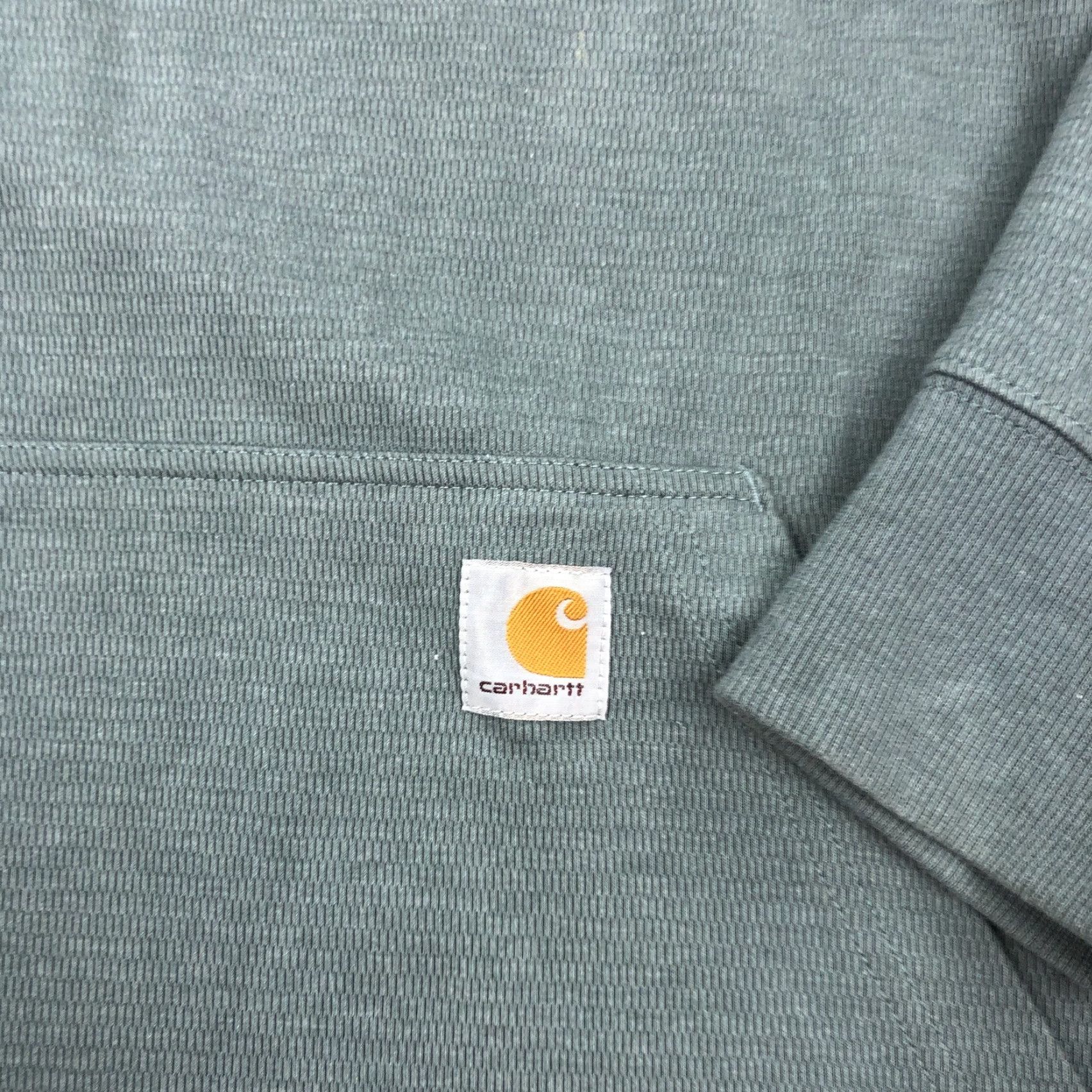Carhartt Carhartt 4XL Men Activewear Shirt Elm 1/4 Zip Pullover Relaxed Fit Long Sleeve Mock Neck Pocketed VINTAGE (if applicable) Size US XXL / EU 58 / 5 - 3 Thumbnail