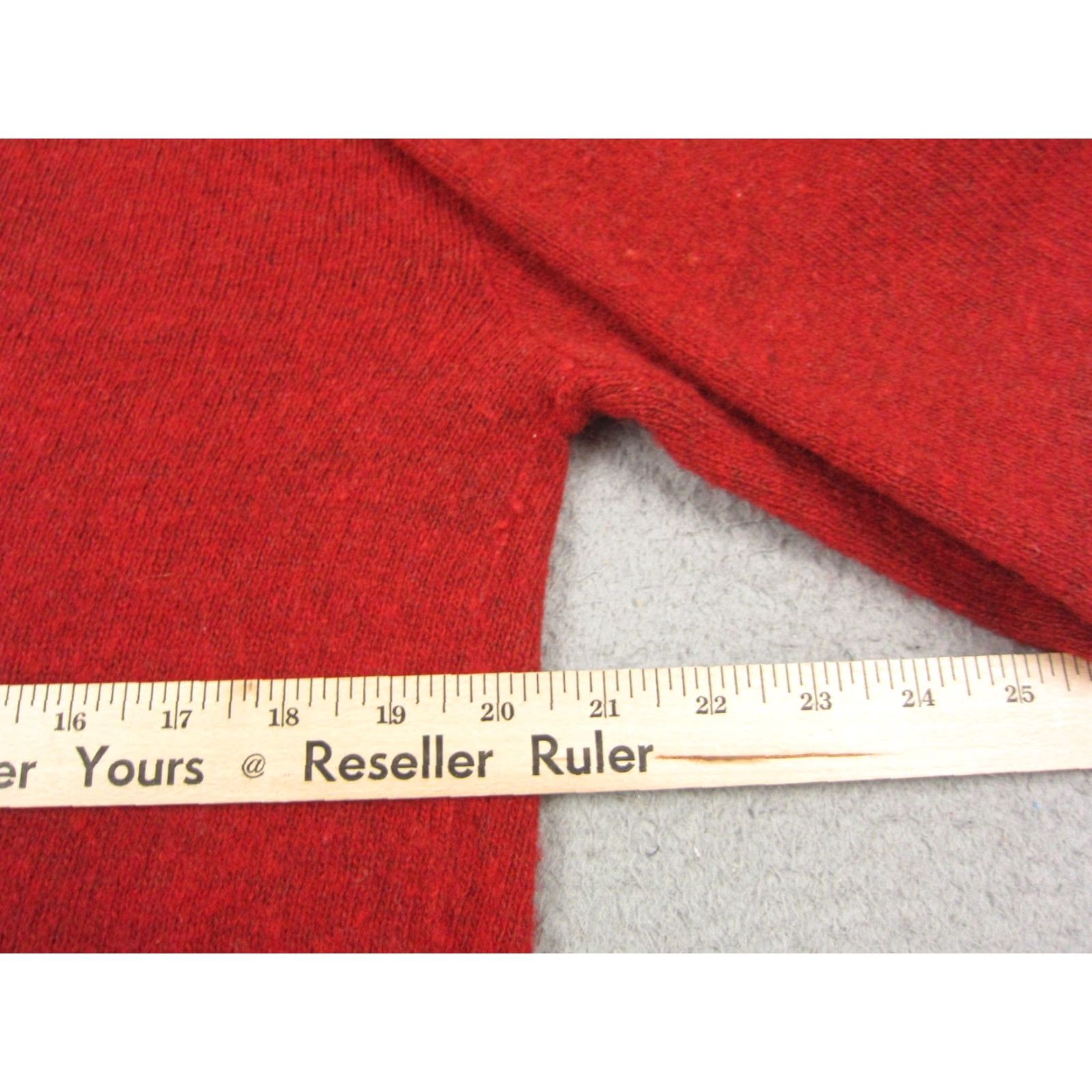 Vintage VINTAGE Studio One Sweater Mens L Red Wool V-Neck Made in USA Disco Size US L / EU 52-54 / 3 - 6 Thumbnail
