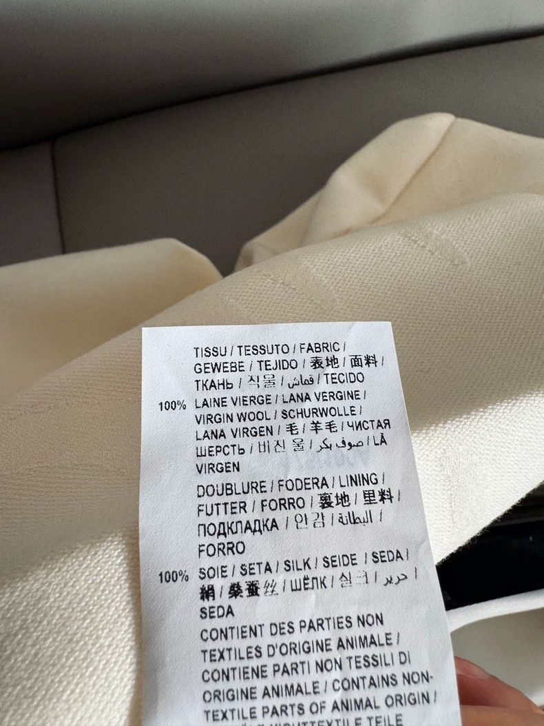 Saint Laurent Paris Saint Laurent Paris White Spring/Summer Poster Jacket-2506 Size US M / EU 48-50 / 2 - 6 Thumbnail