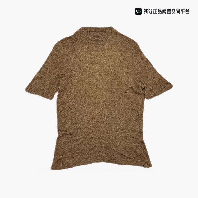 Ermenegildo Zegna Zegna SS24 Men's Solid Crew Neck Short Sleeve T-shirt Size US M / EU 48-50 / 2 - 1 Thumbnail