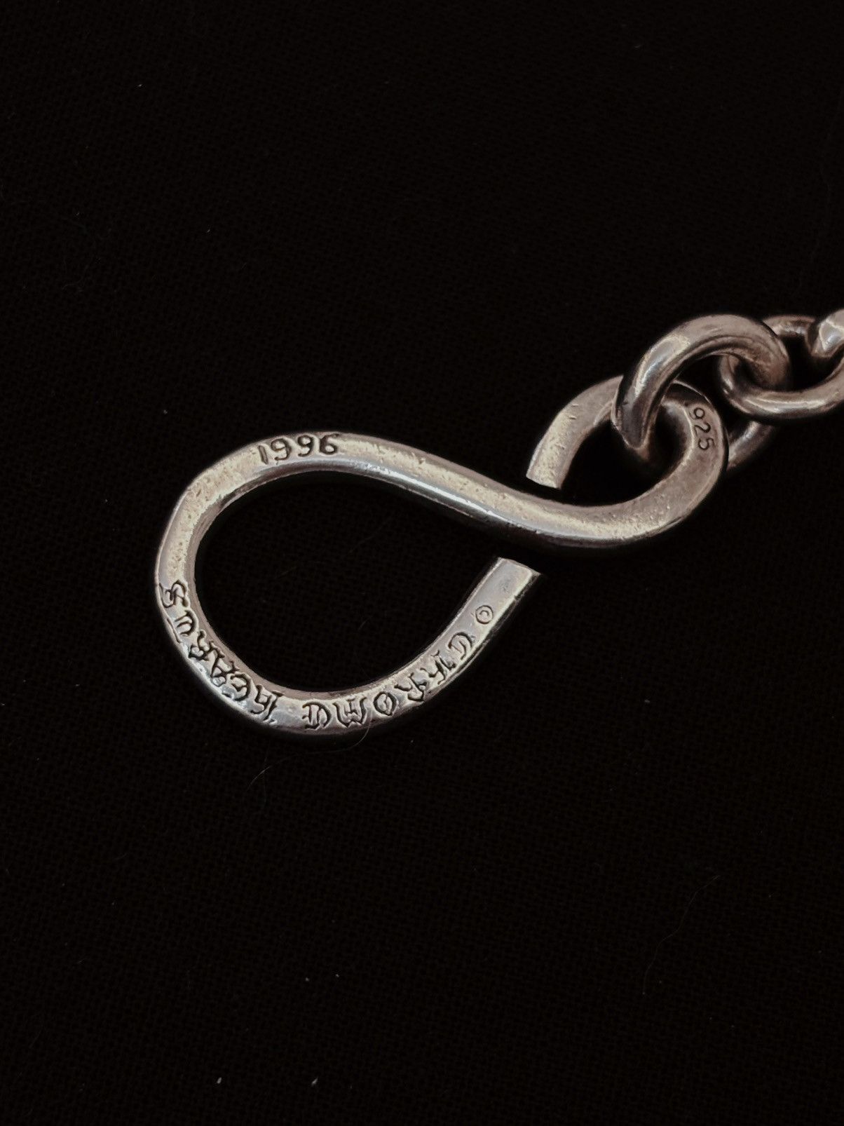 Chrome Hearts Chrome hearts silver Cross ball wallet chain 17” Size ONE SIZE - 7 Thumbnail