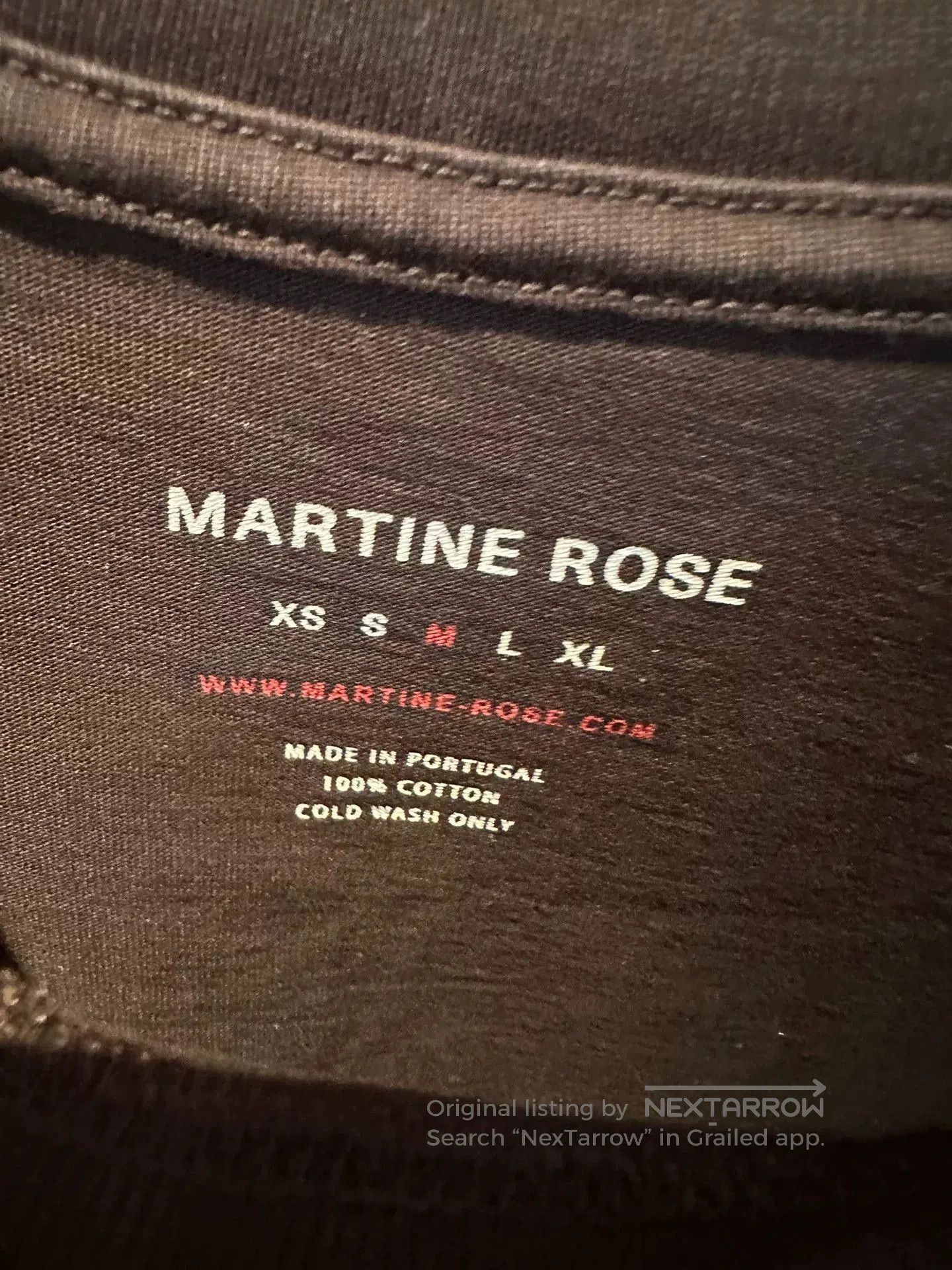 Martine Rose Martine Rose Short Sleeve Portrait Tee. Size US M / EU 48-50 / 2 - 3 Thumbnail