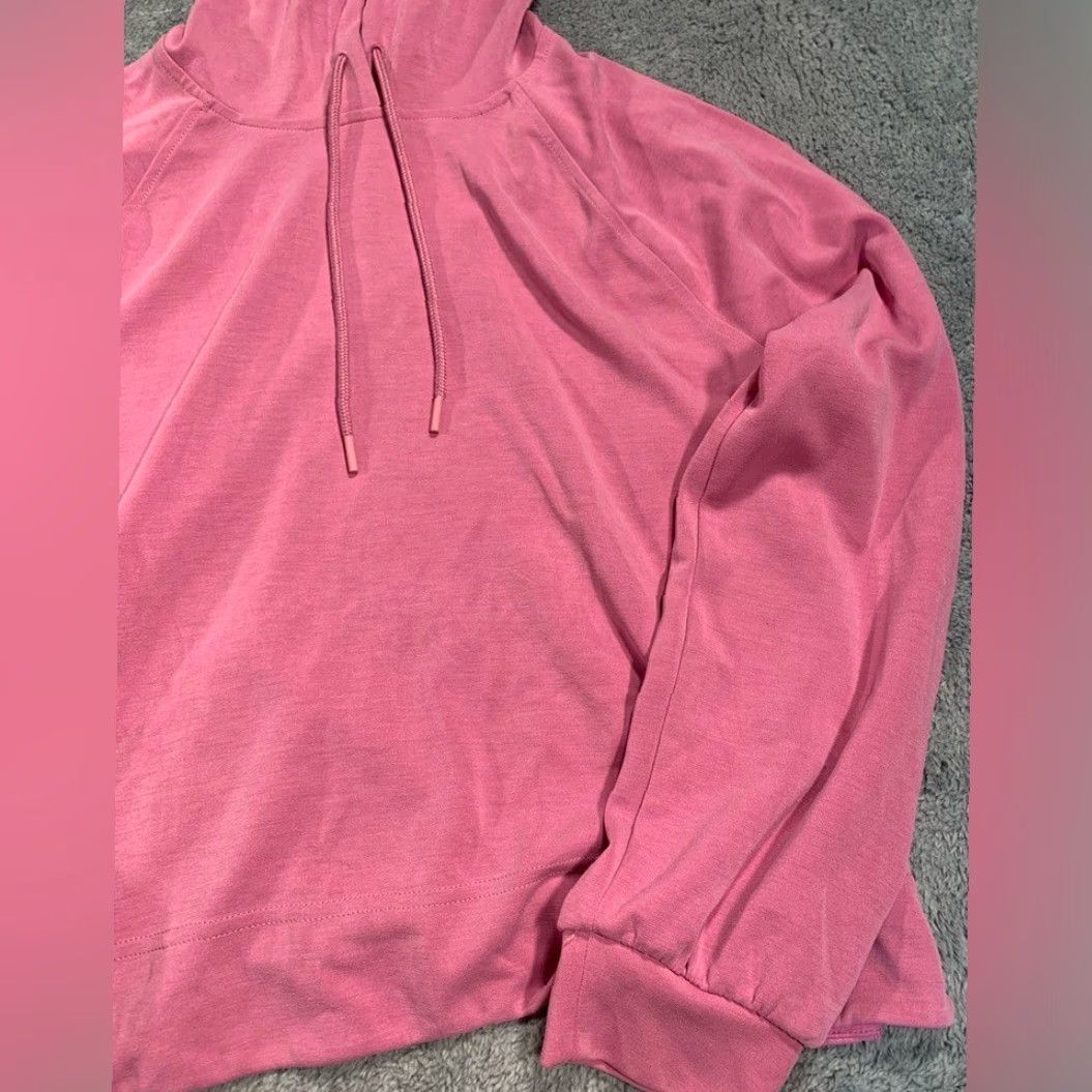 Athleta Athleta Hoodie Pink M Women Pullover Medium Regular Size Size M / US 6-8 / IT 42-44 - 3 Thumbnail