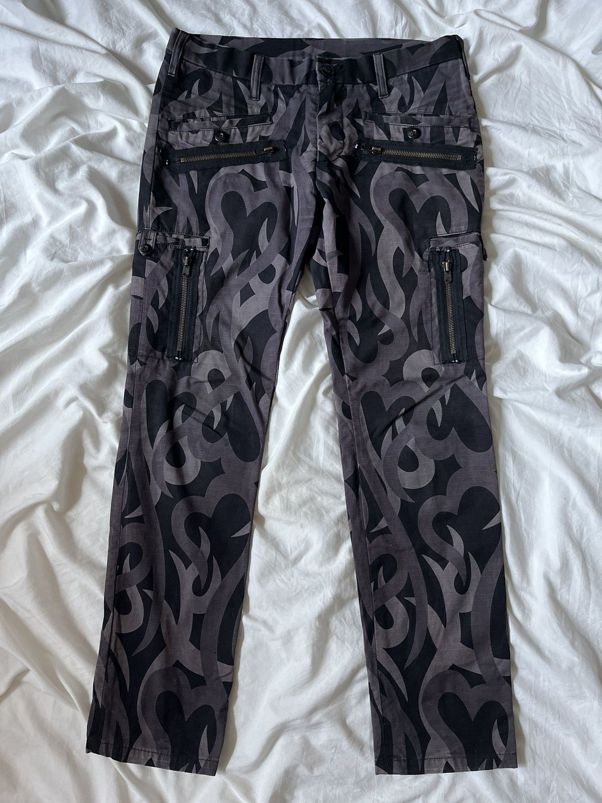 Number (N)ine OG Number Nine Archive heart tribal bontage pants size 3 Size US 32 / EU 48 - 7 Thumbnail