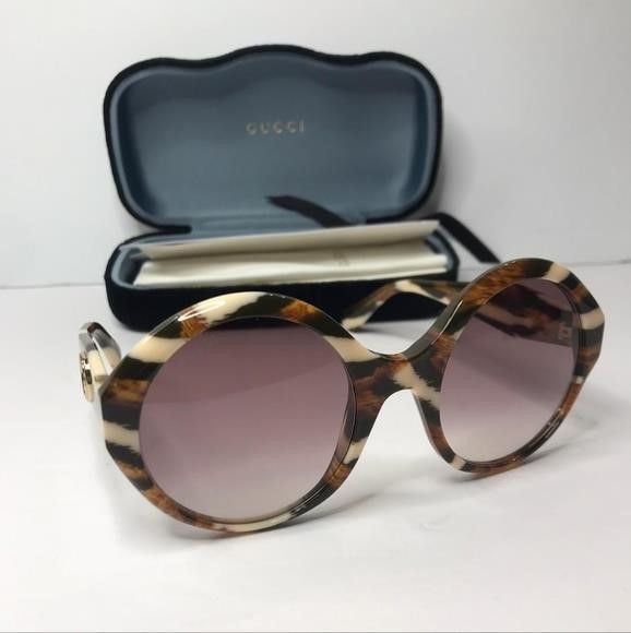 Gucci ? Authentic Gucci Round/Oval Sunglass GG0797S 004  display picture 2