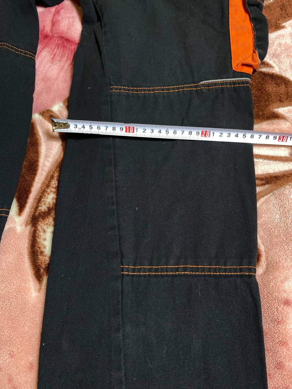 Japanese Brand Crazy Dirty Baggy Cargo Pants muitipocked Avant Garde Style Size US 32 / EU 48 - 3 Thumbnail