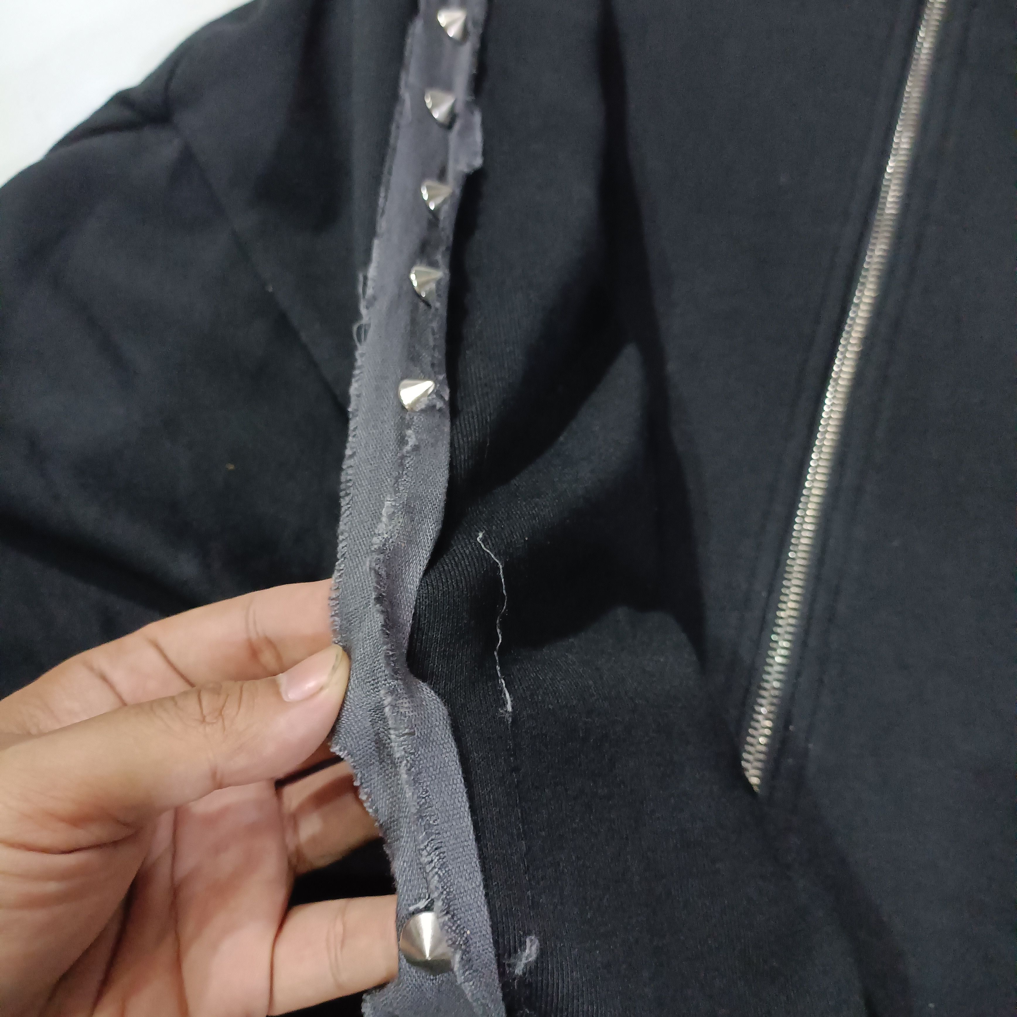Designer Gald News Durable wear Bat skeleton Hoodie Zip Up Studd Size M / US 6-8 / IT 42-44 - 12 Thumbnail