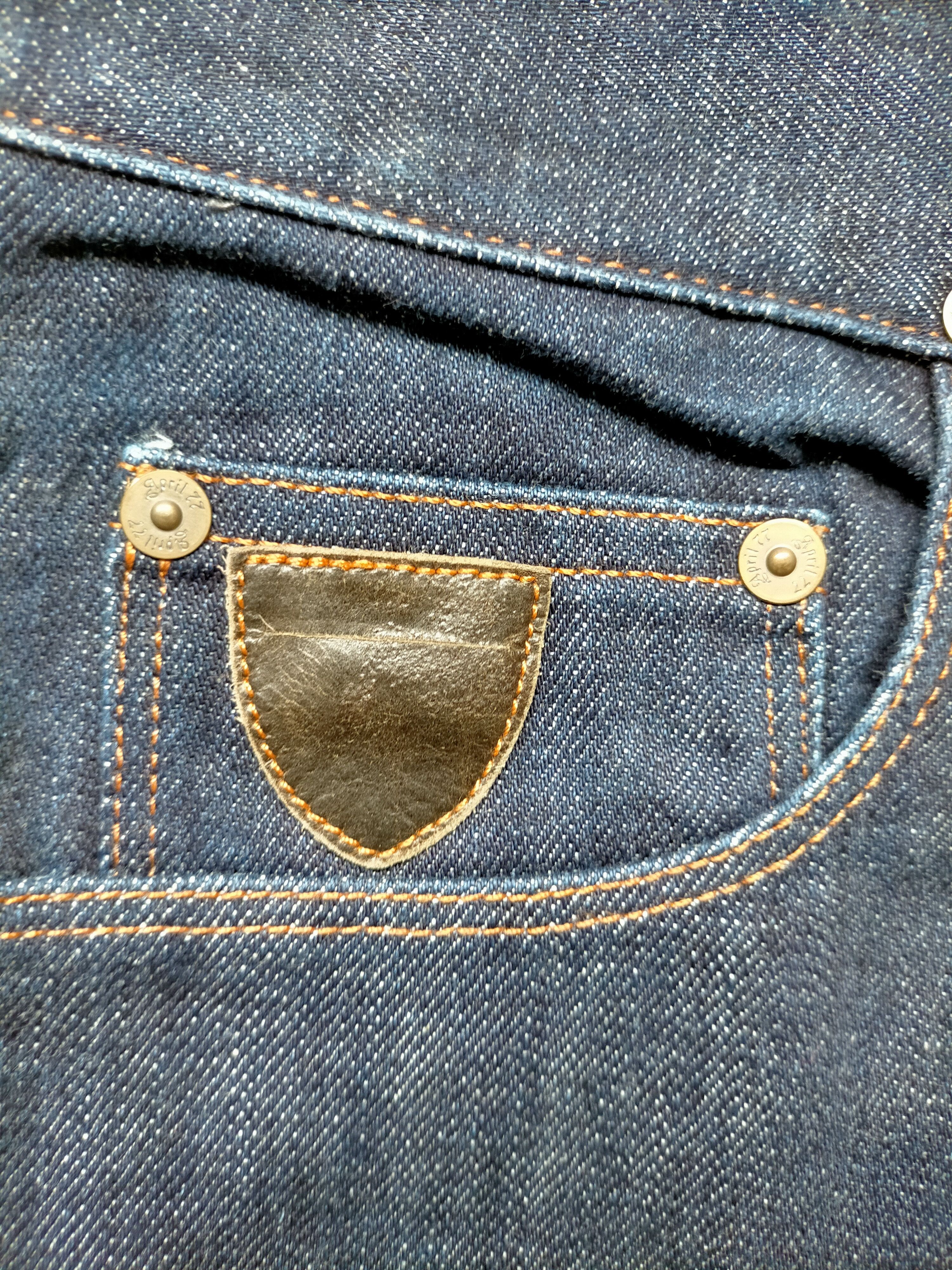 April 77 Aprill 77 Slim Ramones Blue Jeans Size US 29 - 19 Thumbnail