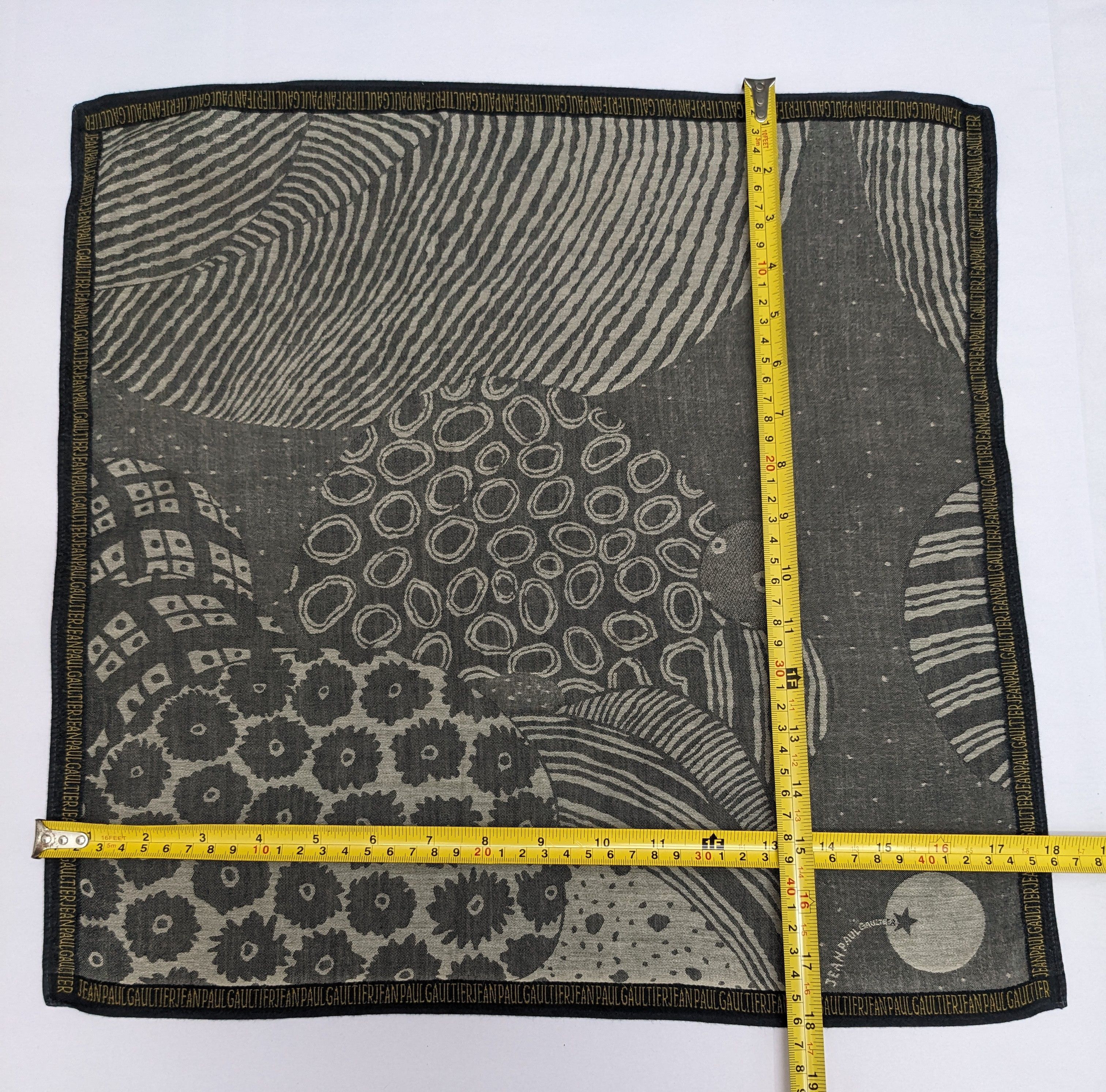 Jean Paul Gaultier Jean Paul Gaultier Handkerchief Celestial Space Moon Star Size ONE SIZE - 4 Thumbnail