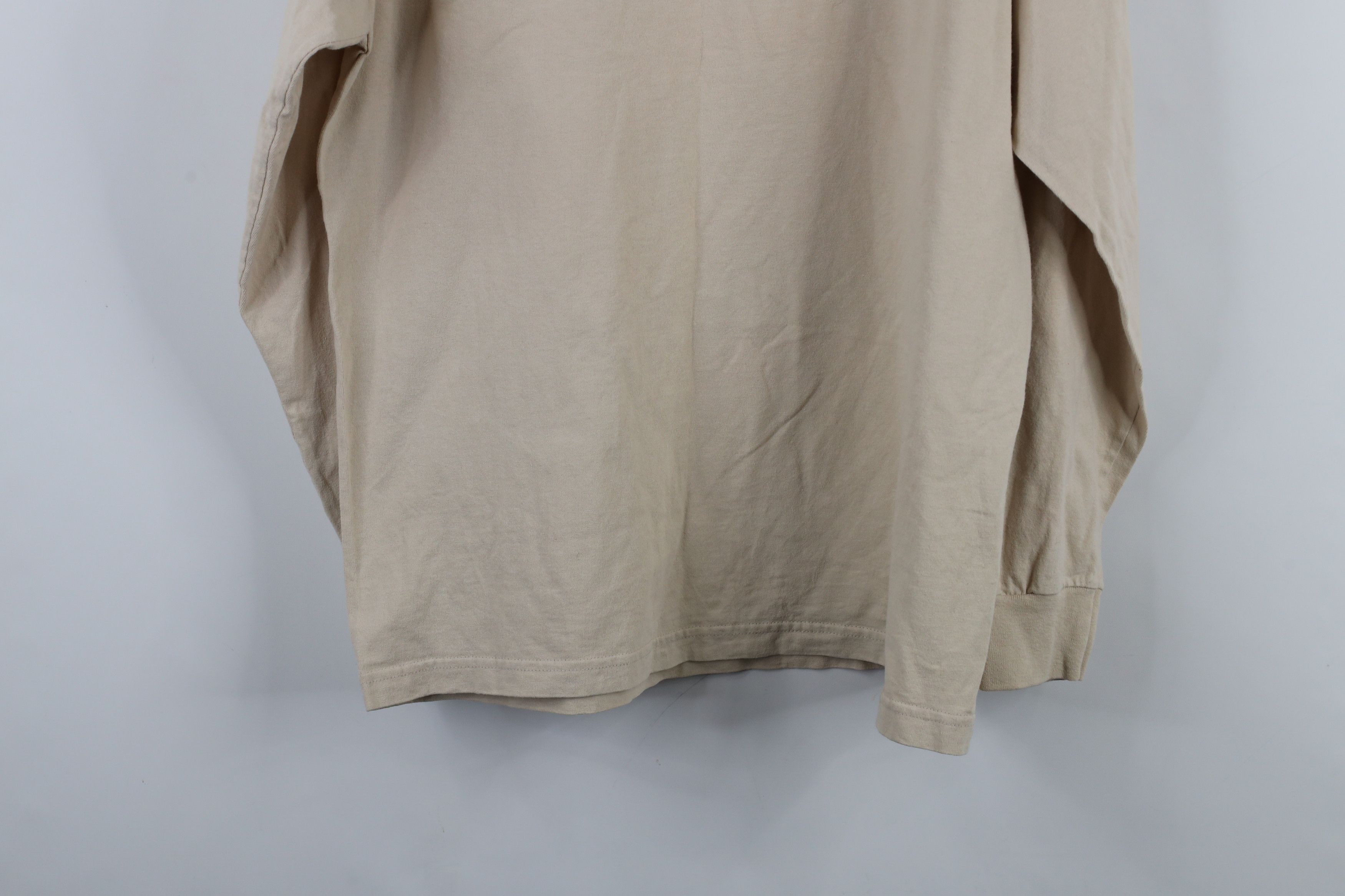 Vintage Vintage 90s Ohio State University Long Sleeve T-Shirt Beige Size US L / EU 52-54 / 3 - 14 Thumbnail