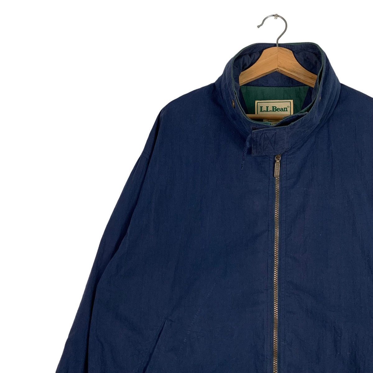 L.L. Bean Vintage L.L.BEAN Blue Outdoor Jacket #0550-C25 Size US L / EU 52-54 / 3 - 6 Thumbnail