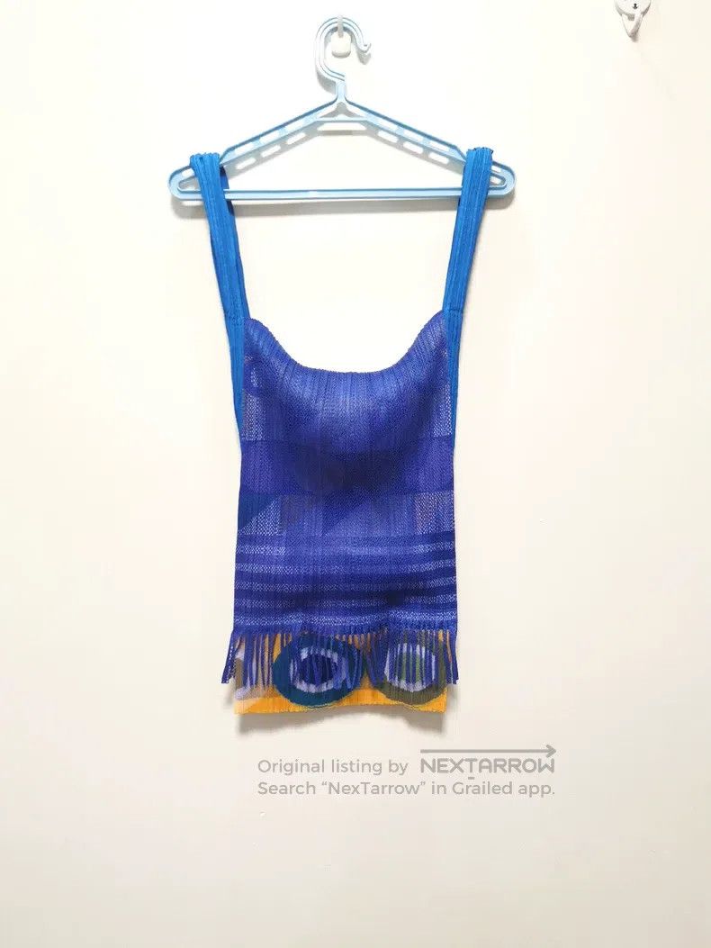 Issey Miyake Issey Miyake Blue Vest Size S / US 4 / IT 40 - 2 Thumbnail