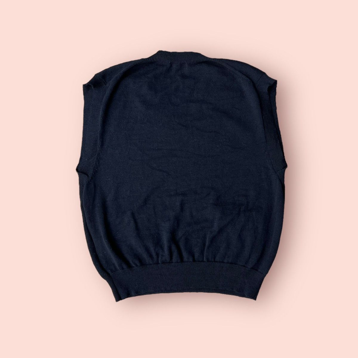 Le Grande Bleu (L.G.B.) × Margaret Howell VINTAGE MARGARET HOWELL MHL JAPAN KNITTED VEST Size US M / EU 48-50 / 2 - 8 Thumbnail