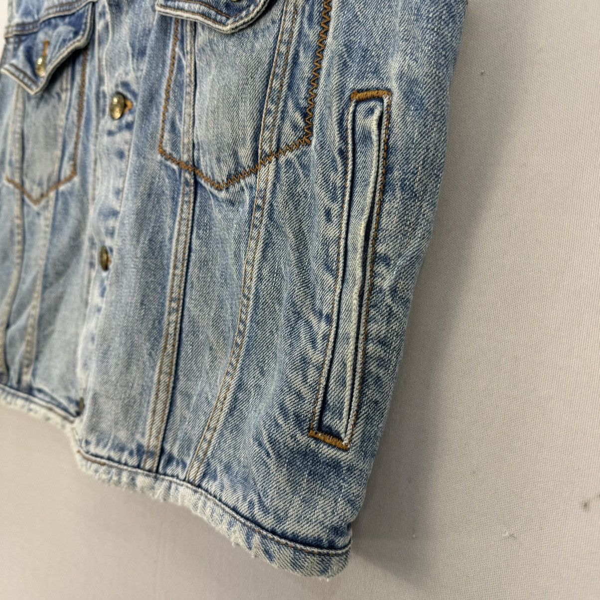 Vintage Vintage 90’s Bobson Denim Vest Size US L / EU 52-54 / 3 - 3 Thumbnail