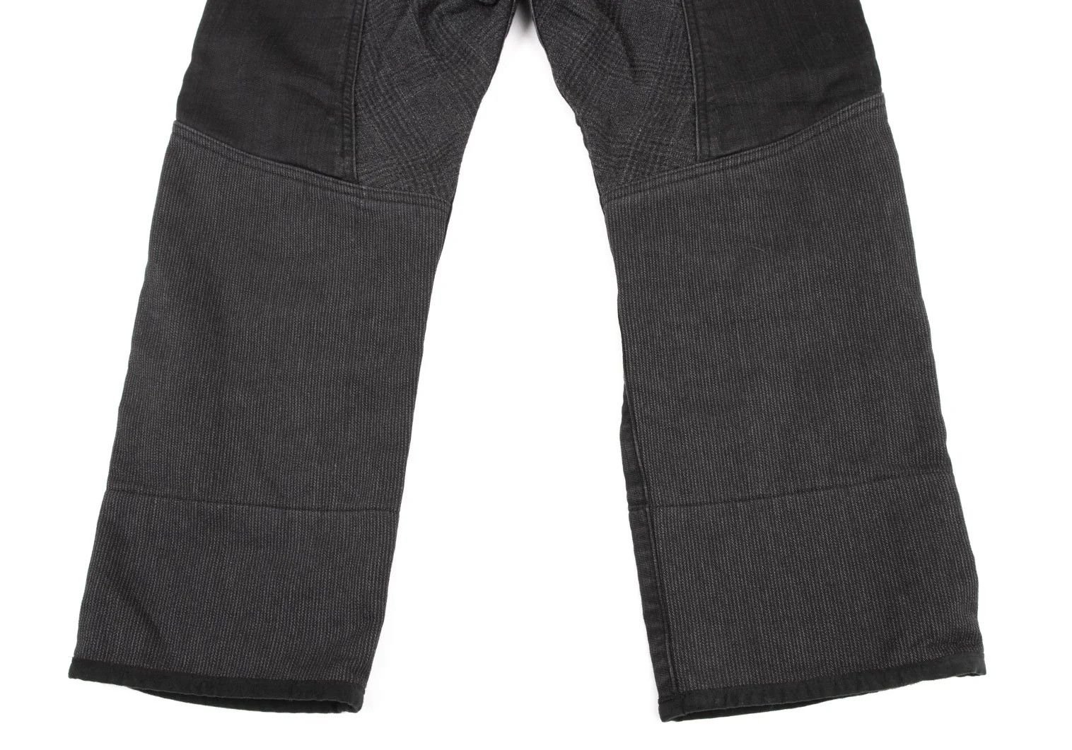 Junya Watanabe Black Denim Pants with Mixed Fabric Details, Size XS Size US 28 / EU 44 - 4 Thumbnail