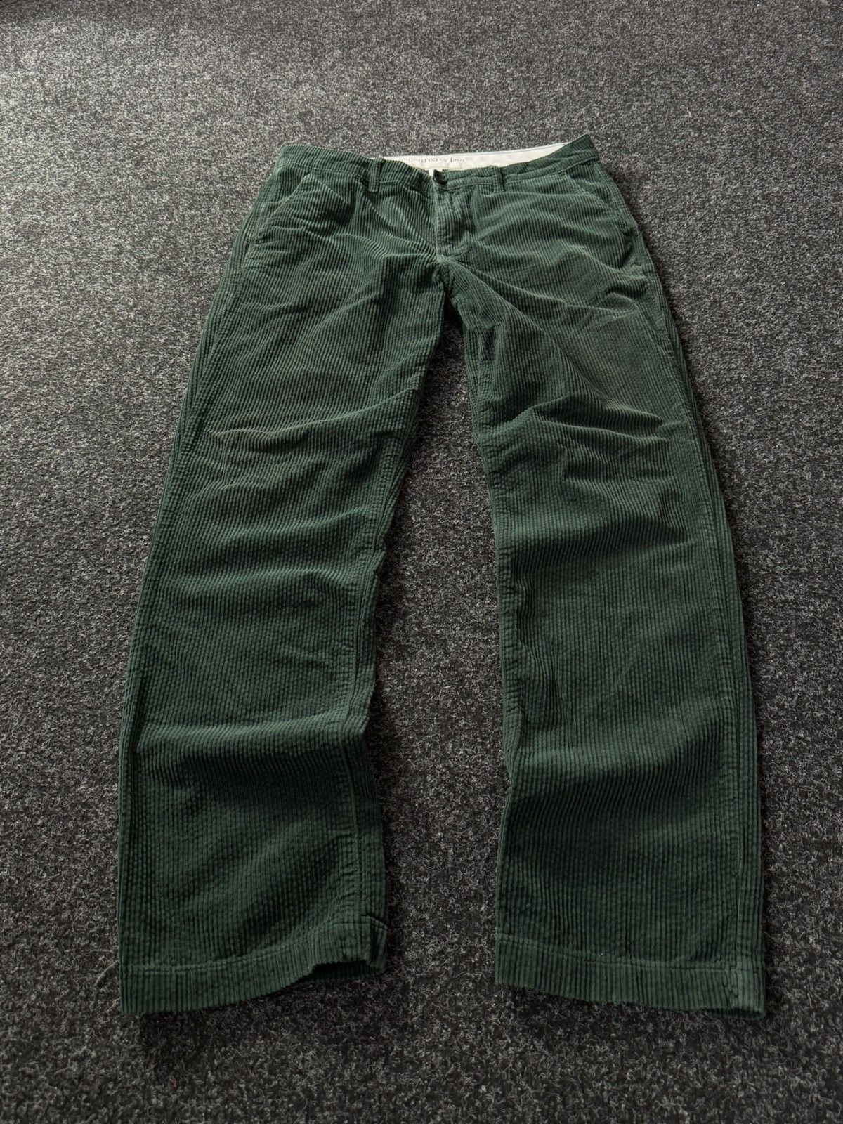 Japanese Brand × Lee Vintage 90s style velvet Lee Y2K sweatpants casual pants Size US 33 - 1 Thumbnail