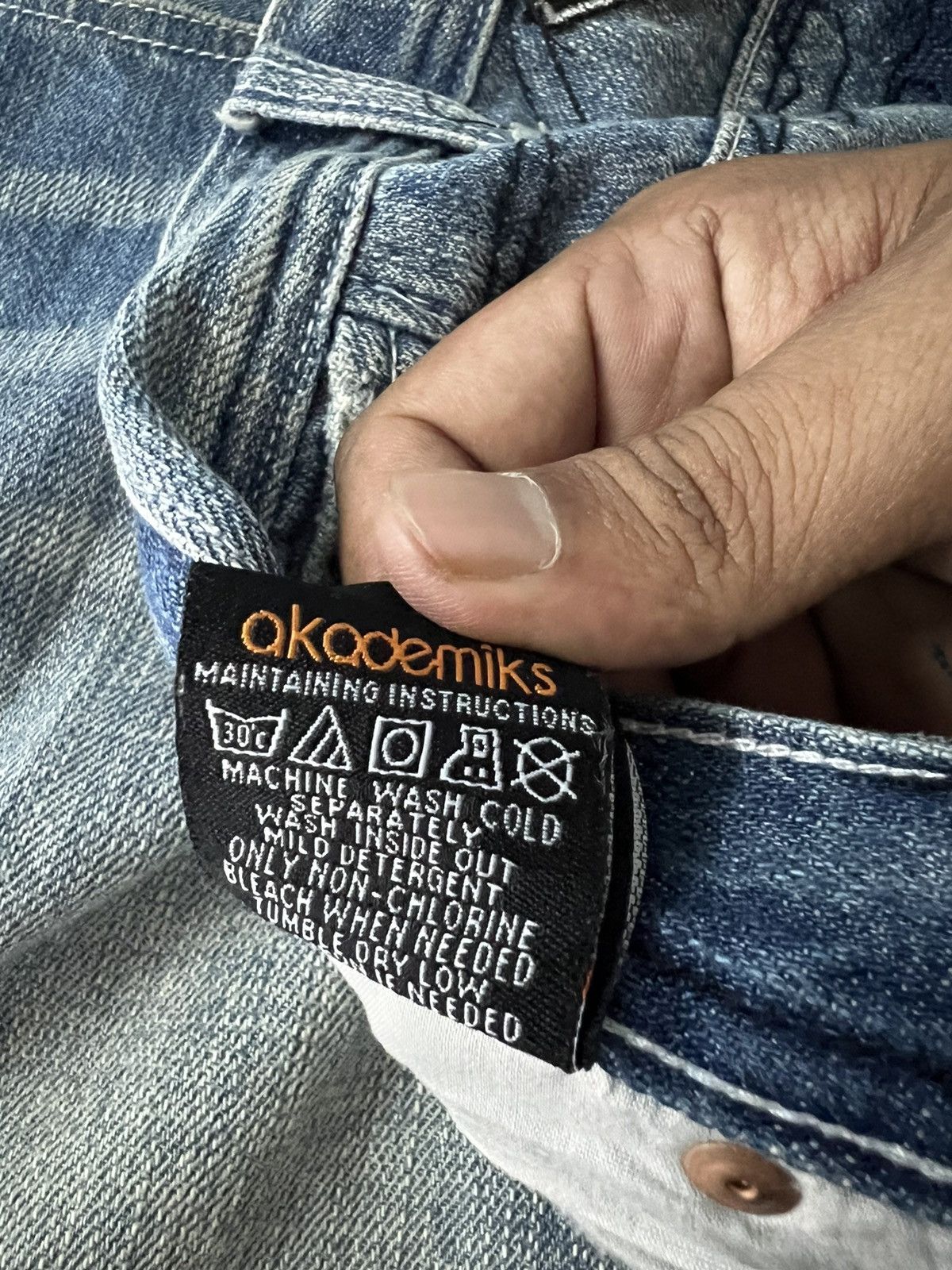 Akademiks 🔥 Akademiks Denim Pants japanese brand Size US 36 / EU 52 - 13 Thumbnail
