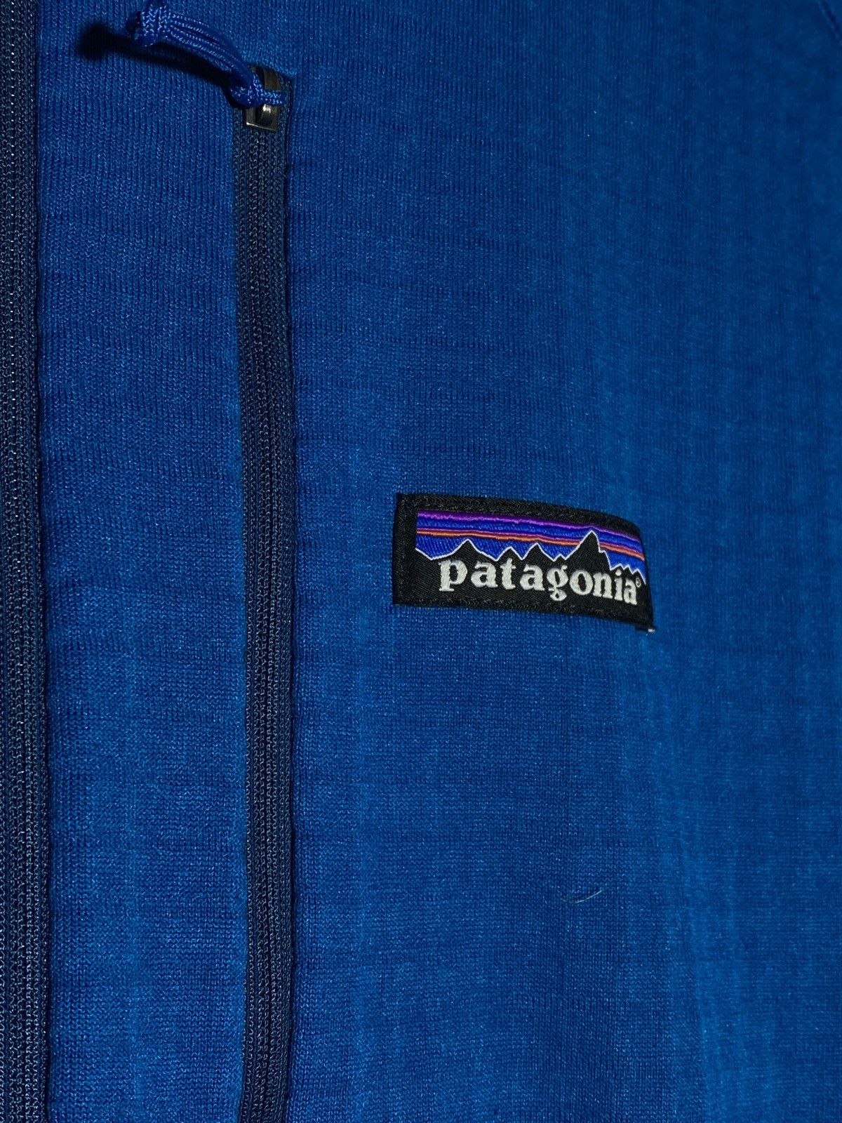 Patagonia Patagonia Waffle Fleece Full Zip Blue Sweater Size US M / EU 48-50 / 2 - 12 Thumbnail