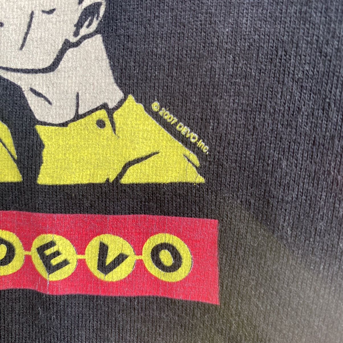 Band Tees Thrashed Faded Vintage Y2K Devo New Waze Band ERD GRUNGE T Size US S / EU 44-46 / 1 - 4 Thumbnail