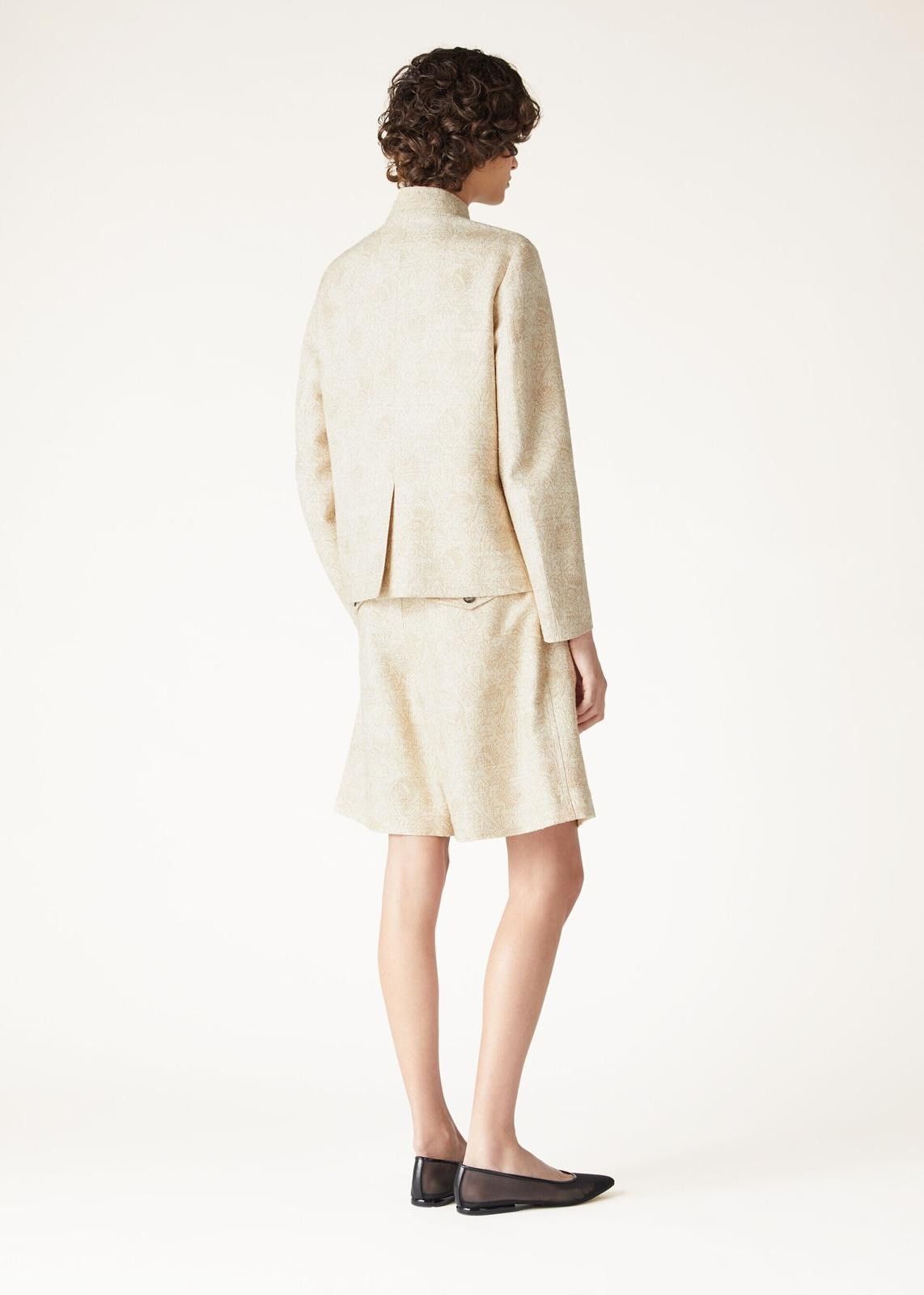 Loro Piana o1srvl11e0725 FAO6801 Cardo Tussah Short in Beige Size 27" / US 4 / IT 40 - 6 Thumbnail