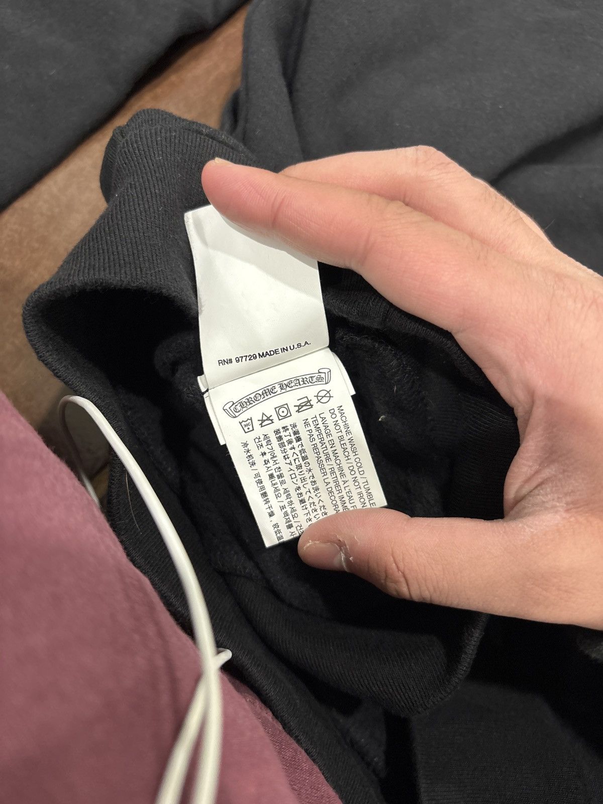 Chrome Hearts × Off-White 1 OF 1 SAMPLE Off-White x Chrome Hearts 2018 Hoodie Black Size US M / EU 48-50 / 2 - 8 Thumbnail