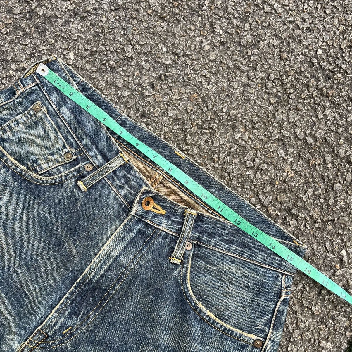 Hysteric Glamour VINTAGE EDWIN 505X SELVEDGE MUDWASH RUSTY DISTRESSED DENIM Size US 31 - 7 Thumbnail