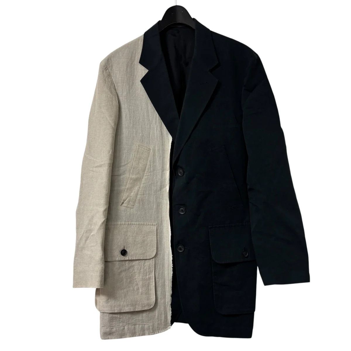 Yohji Yamamoto Yohji Yamamoto pour homme/22SS Right Front Box Pocket Jacket Size US M / EU 48-50 / 2 - 1 Thumbnail