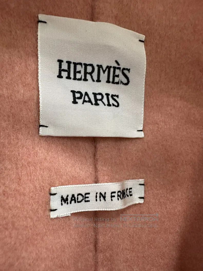 Hermes Hermes Pink Cashmere Cloak Jacket Size XXS / US 00 / IT 34 - 3 Thumbnail