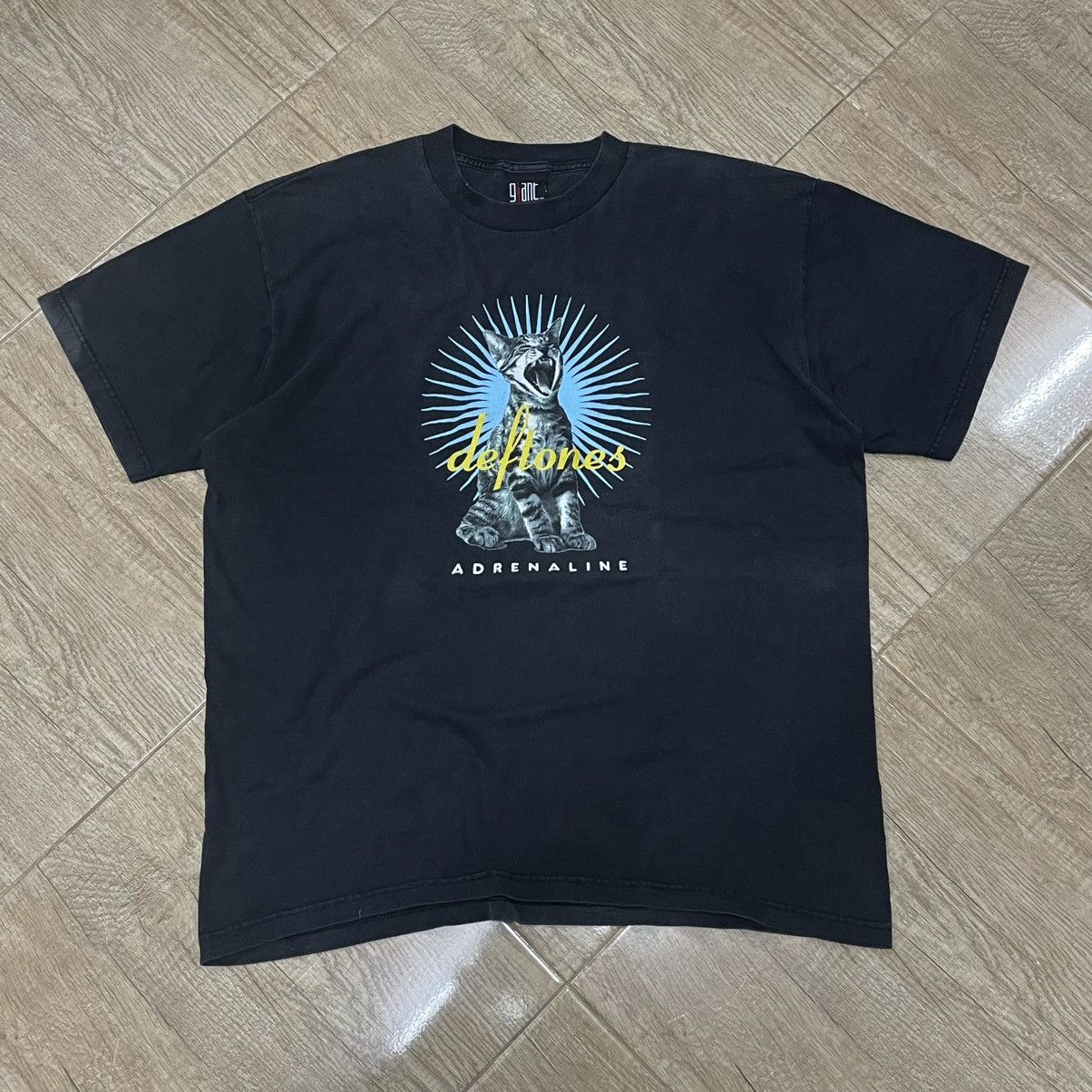 Band Tees × Vintage 🔴 Rare!! Vintage DEFTONES Adrenaline Album 🔴 Size US XL / EU 56 / 4 - 1 Thumbnail