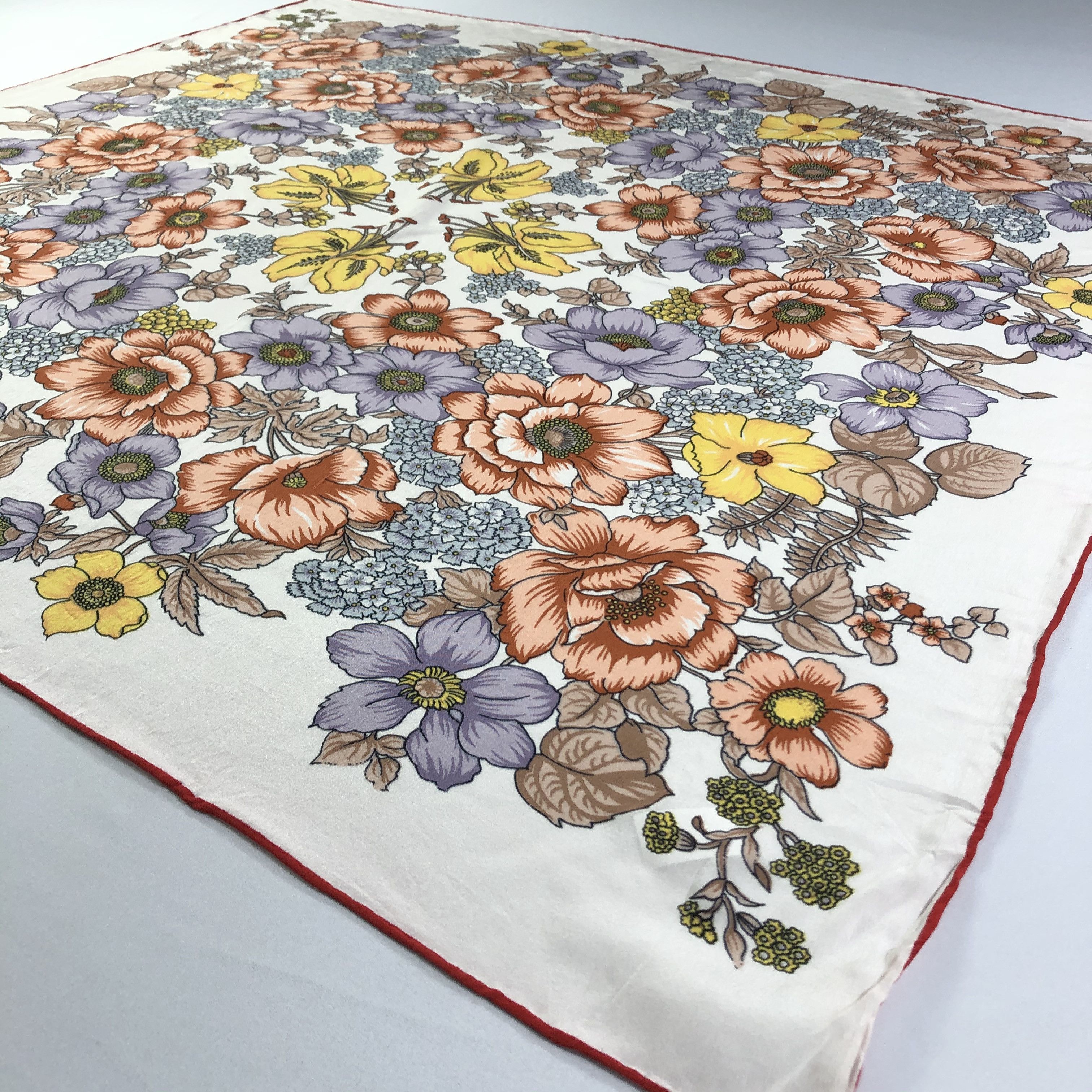 Vintage Vintage Silk Scarf Size ONE SIZE - 3 Thumbnail