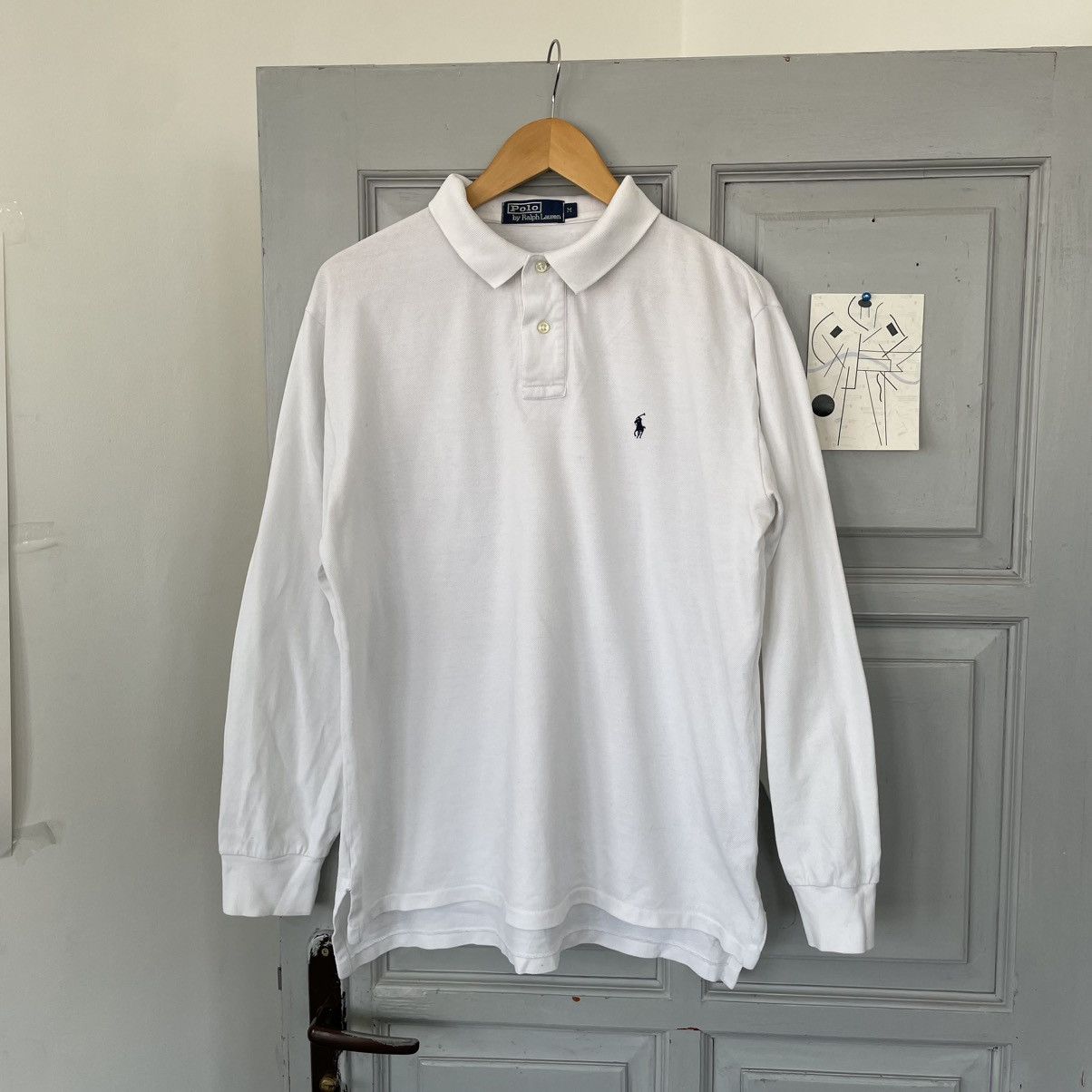 Polo Ralph Lauren Vintage Polo Ralph Lauren Rugby Long Sleeve Size M Size US M / EU 48-50 / 2 - 1 Thumbnail