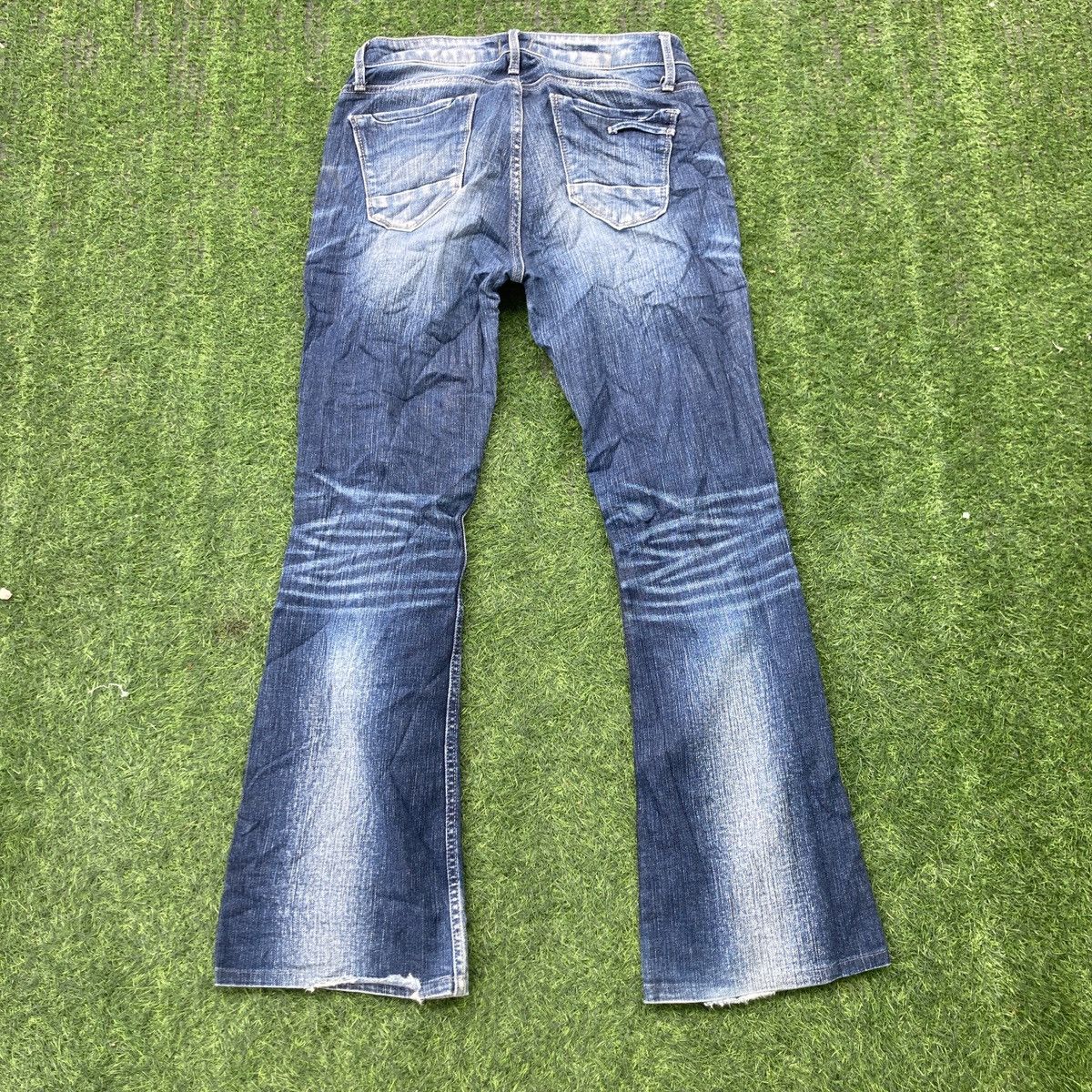 Beauty Beast SWEET CAMEL FLARED BOOTCUT JEANS Size 29" - 2 Thumbnail